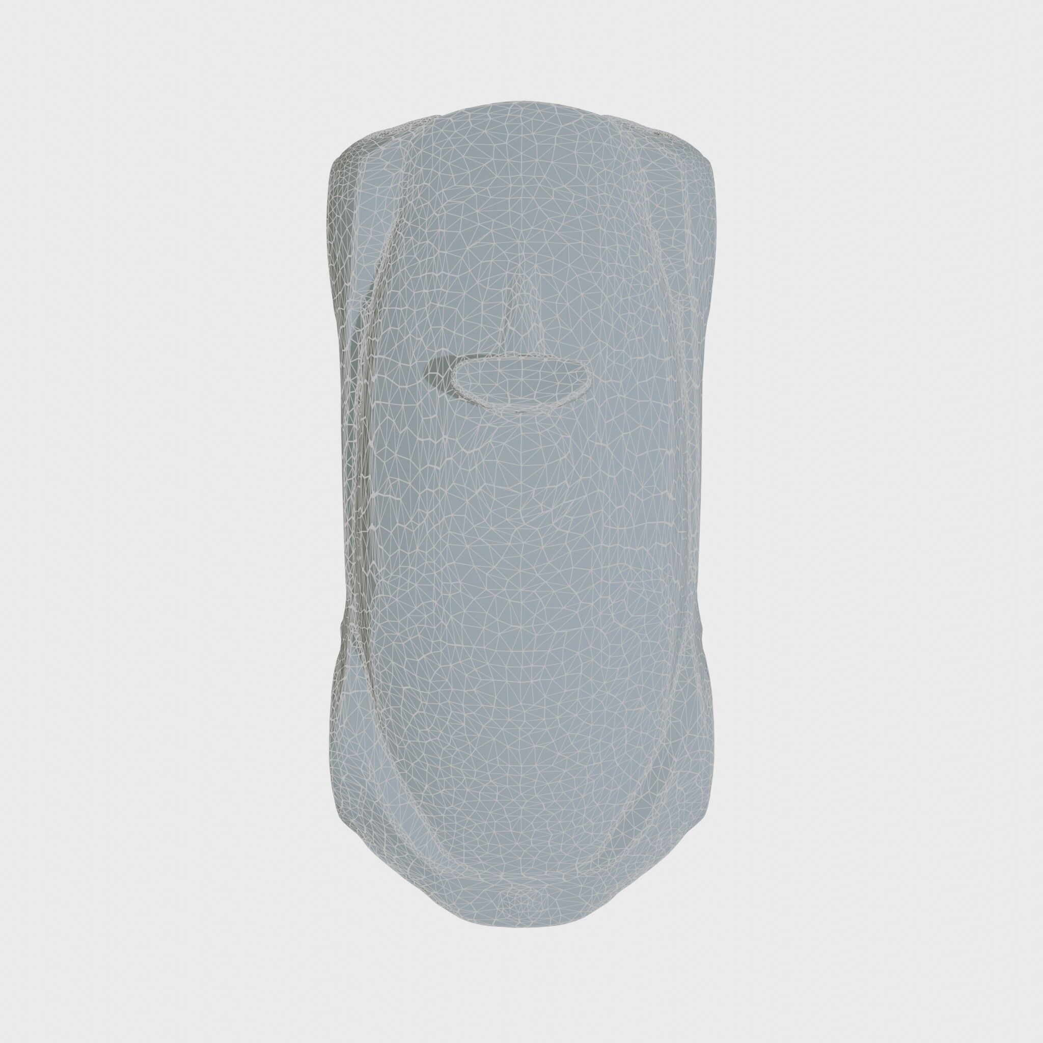 Futuristic Flying Taxi Concept Car 3D Model Low-poly 3D model_15