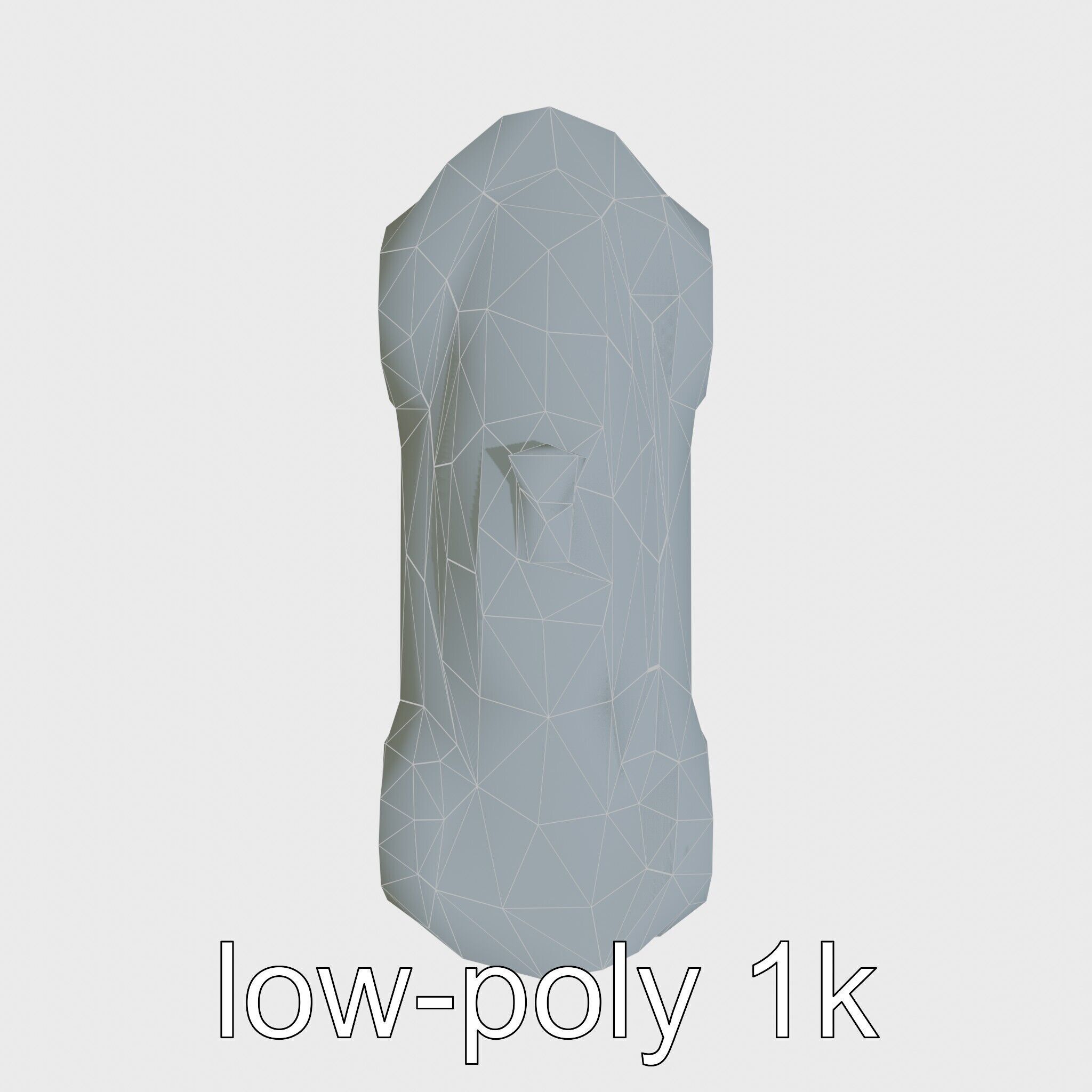 Futuristic Flying Taxi Concept Car Model Low-poly 3D model_22