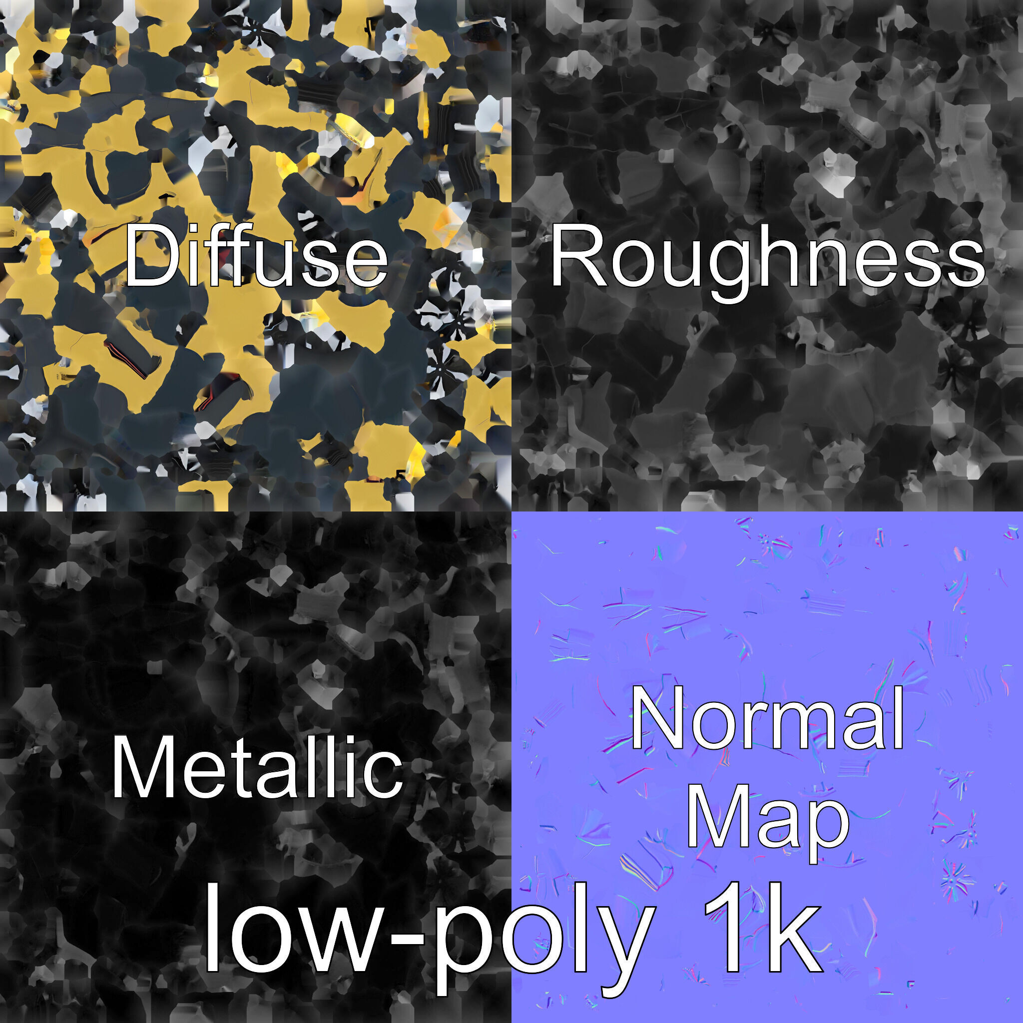 Futuristic Flying Taxi Concept Car Model Low-poly 3D model_28