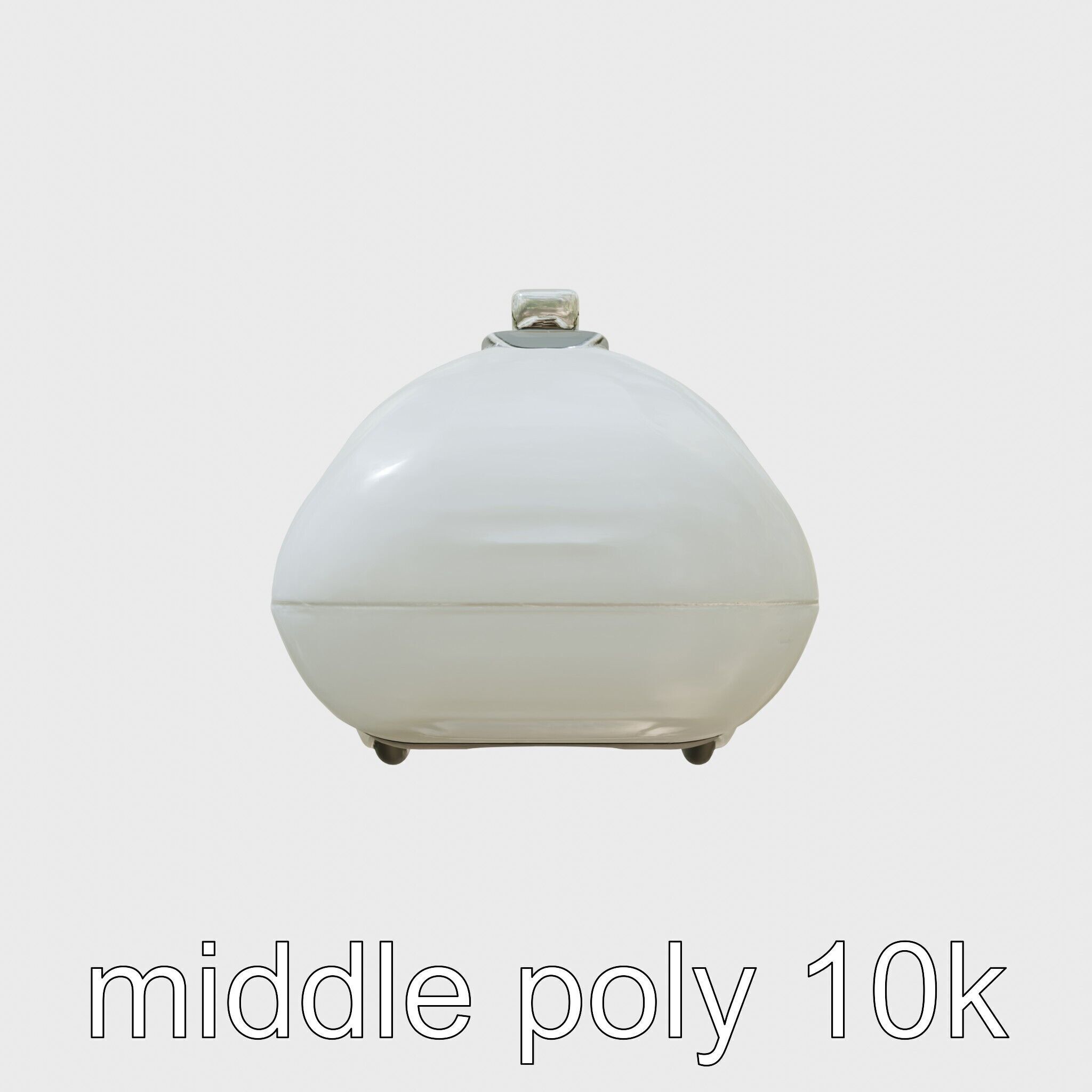 Futuristic Flying Car Taxi Concept Model Low-poly 3D model_11