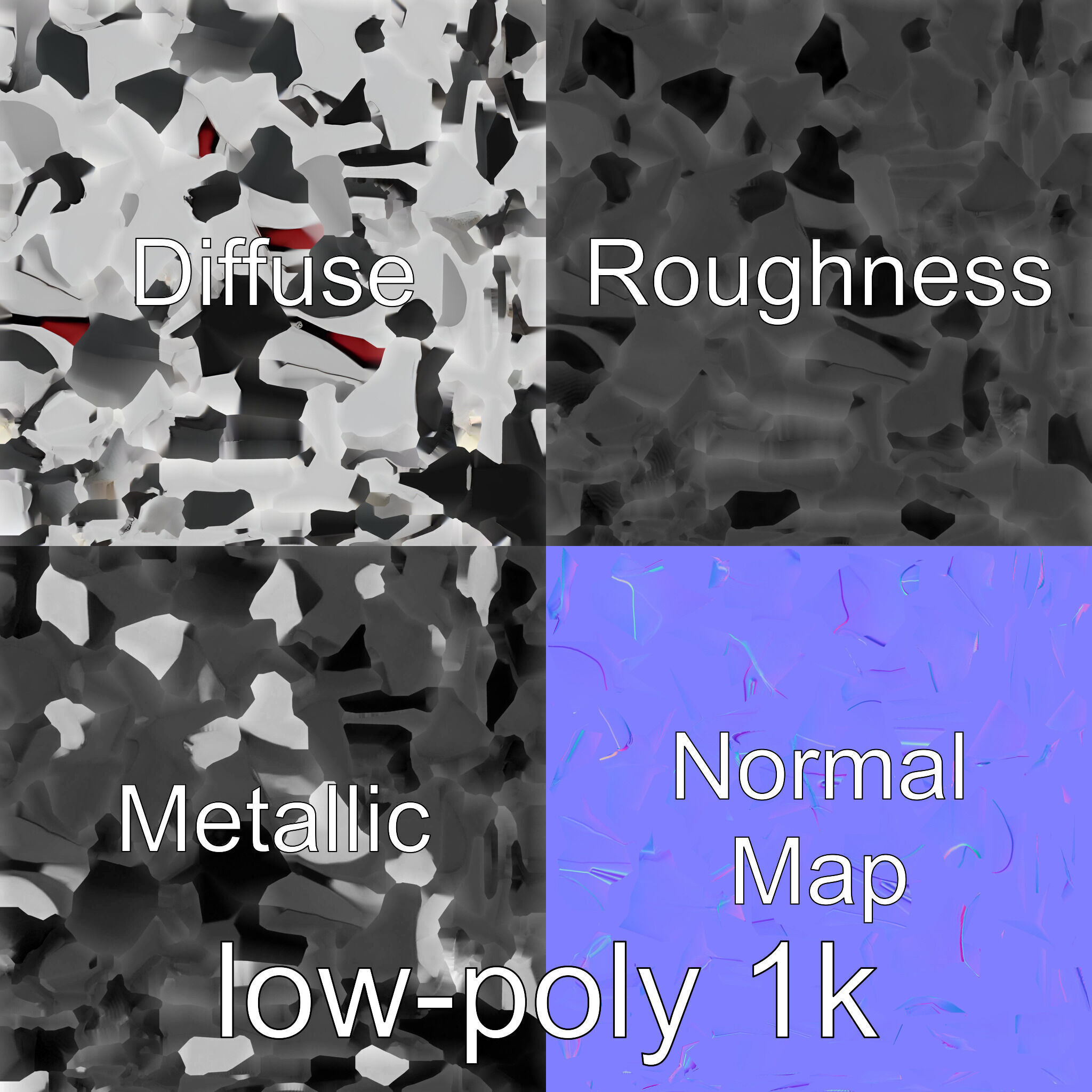 Futuristic Flying Car Taxi Concept Model Low-poly 3D model_1