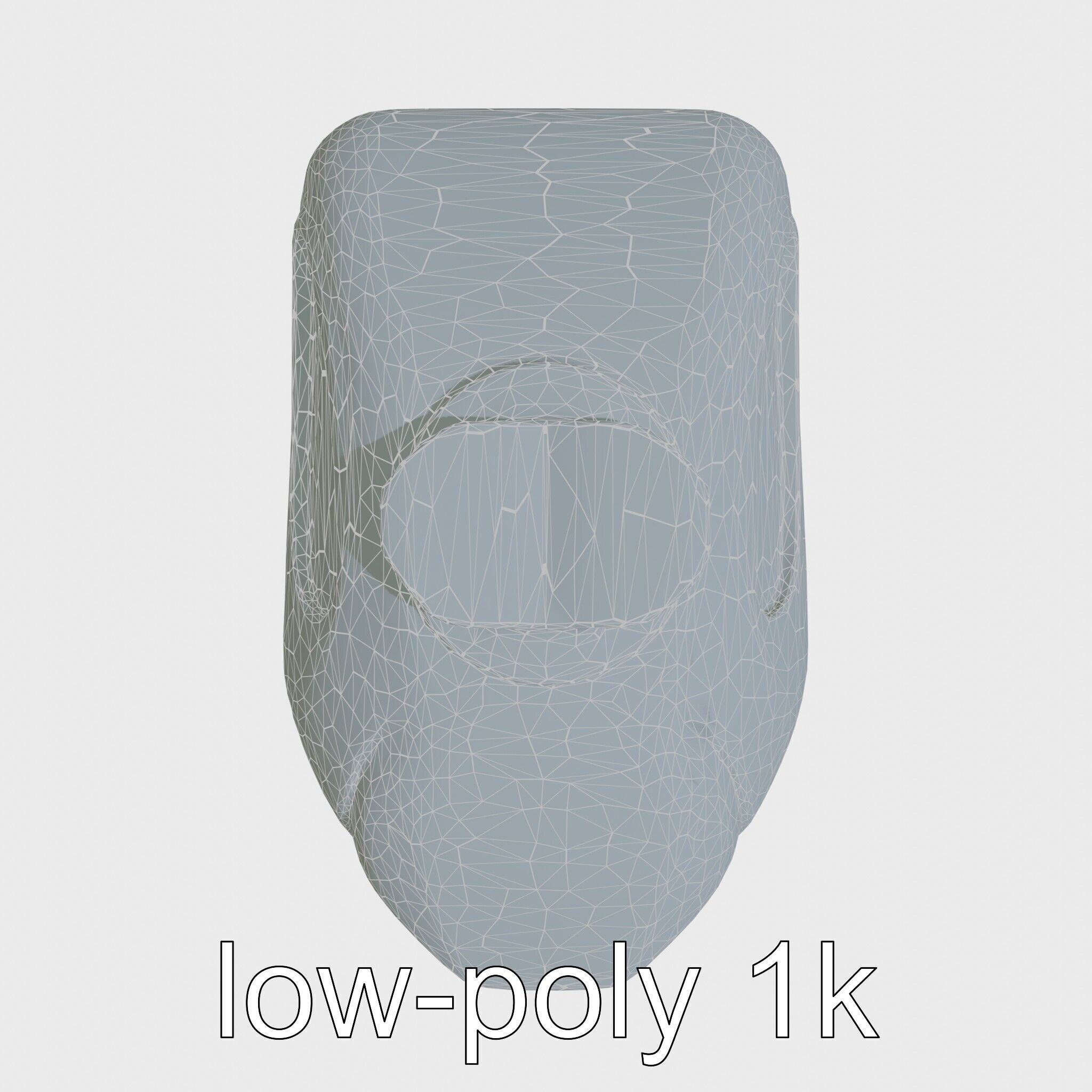 Futuristic Flying Car Taxi Concept Model Low-poly 3D model_30