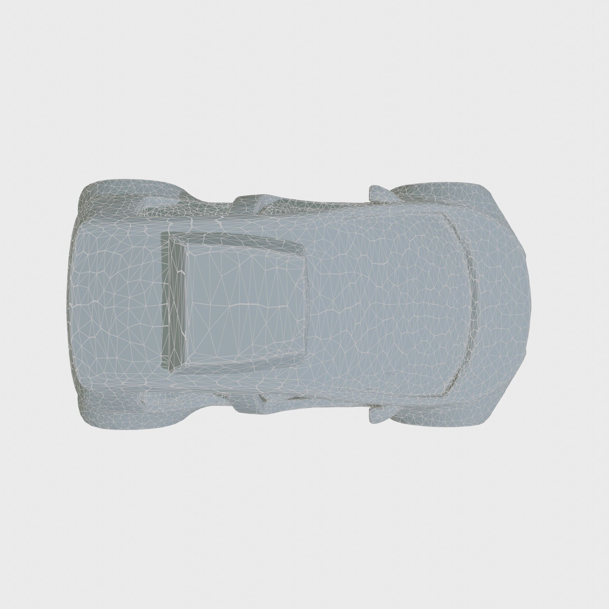 Futuristic Flying Concept Taxi Car Model Low-poly 3D model_22
