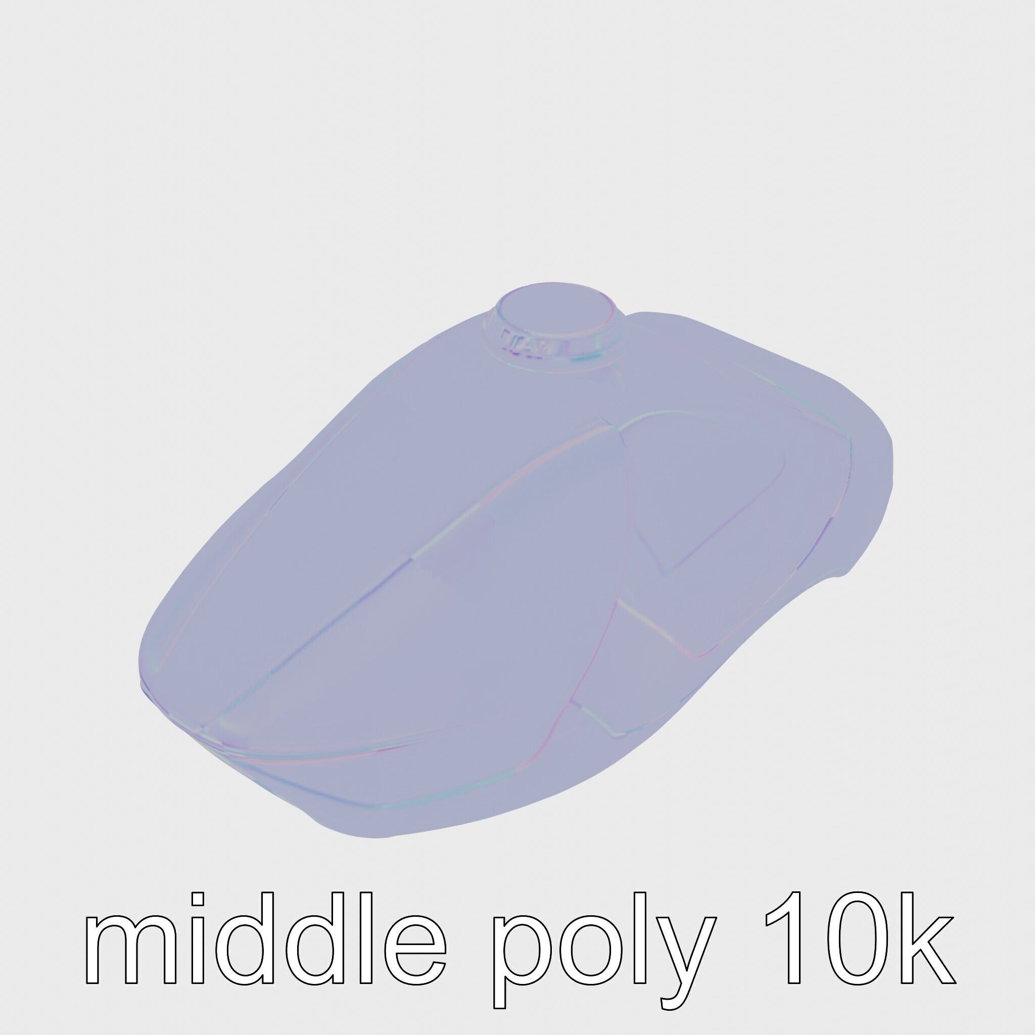 Futuristic Flying Taxi Concept Model Low-poly 3D model_19