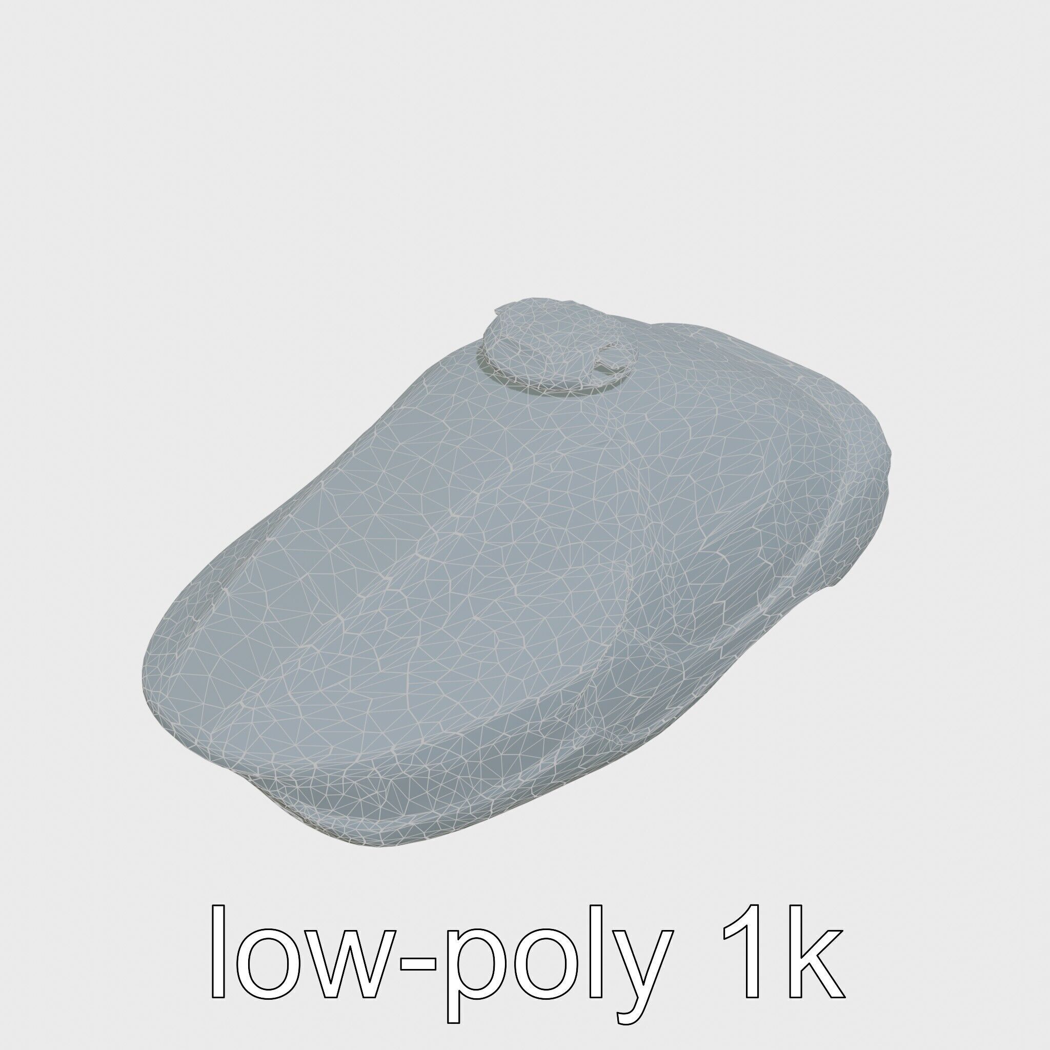 Futuristic Flying Taxi Concept Model Low-poly 3D model_27