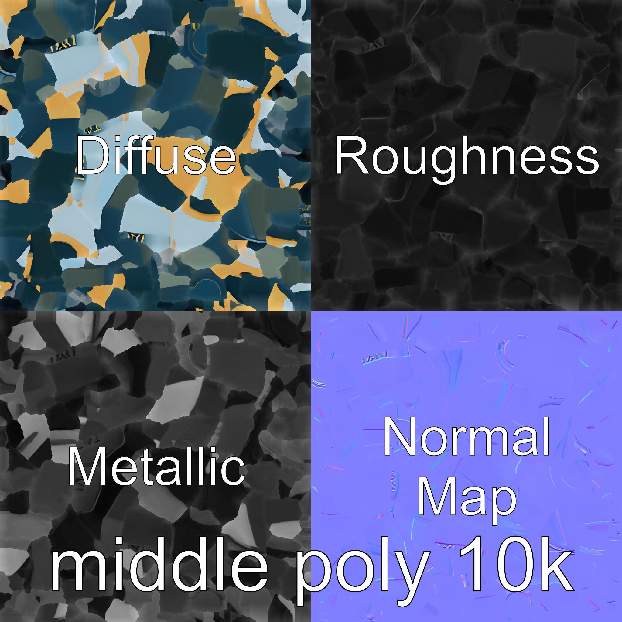 Futuristic Flying Taxi Concept Model Low-poly 3D model_21