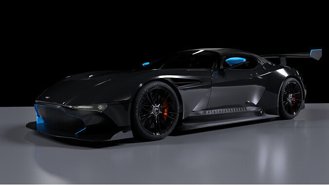 Aston Martin Vulcan 3D model