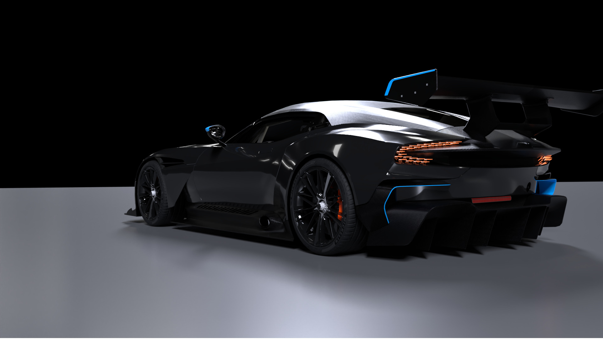 Aston Martin Vulcan 3D model_3