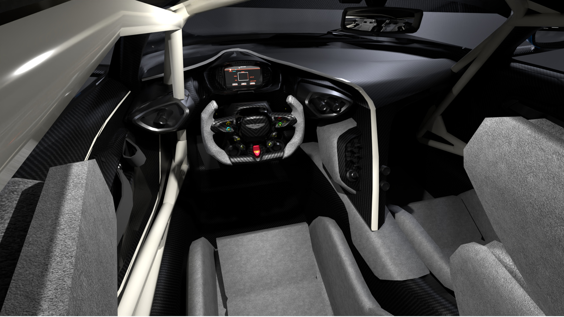 Aston Martin Vulcan 3D model_5