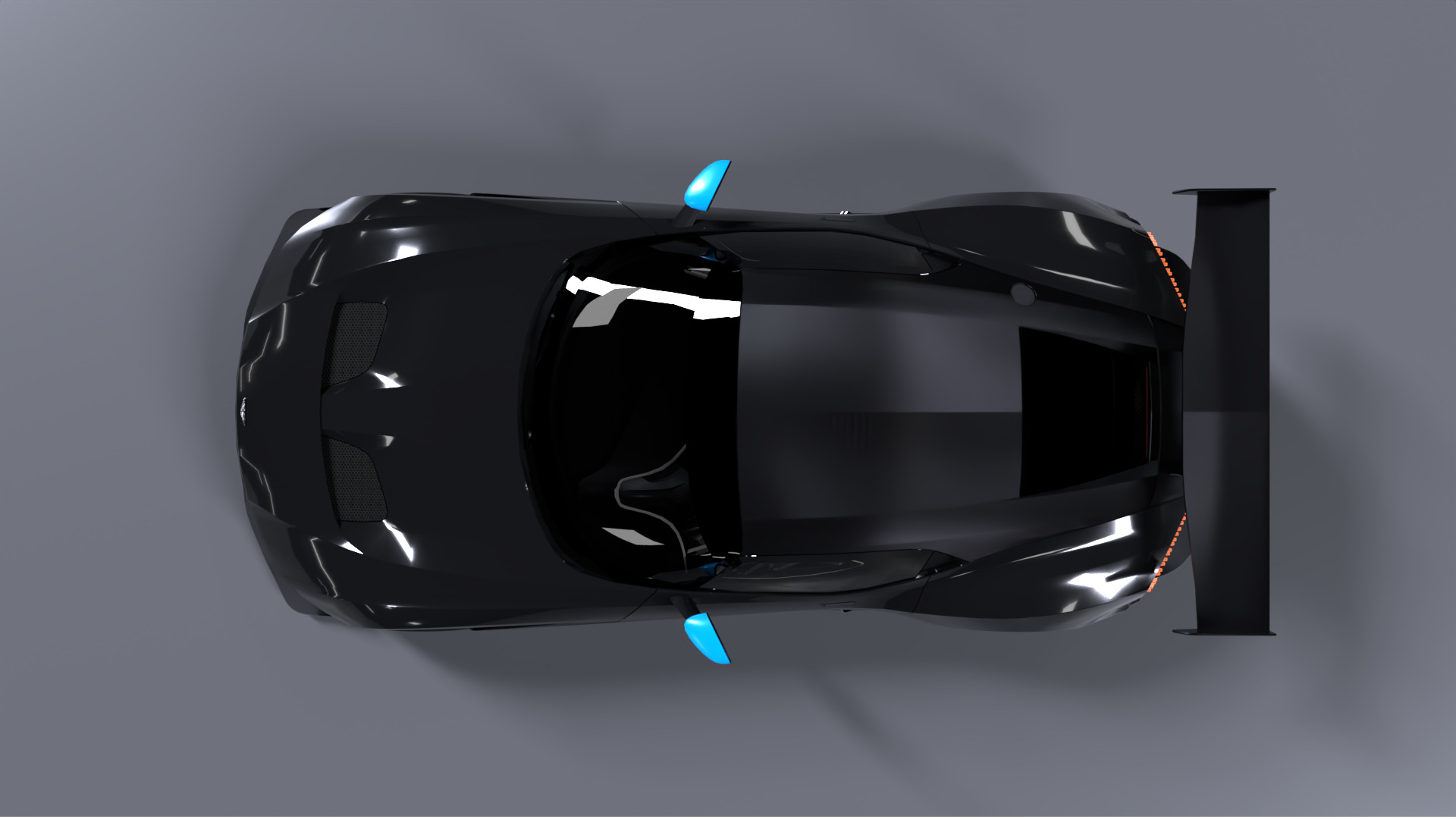 Aston Martin Vulcan 3D model_4