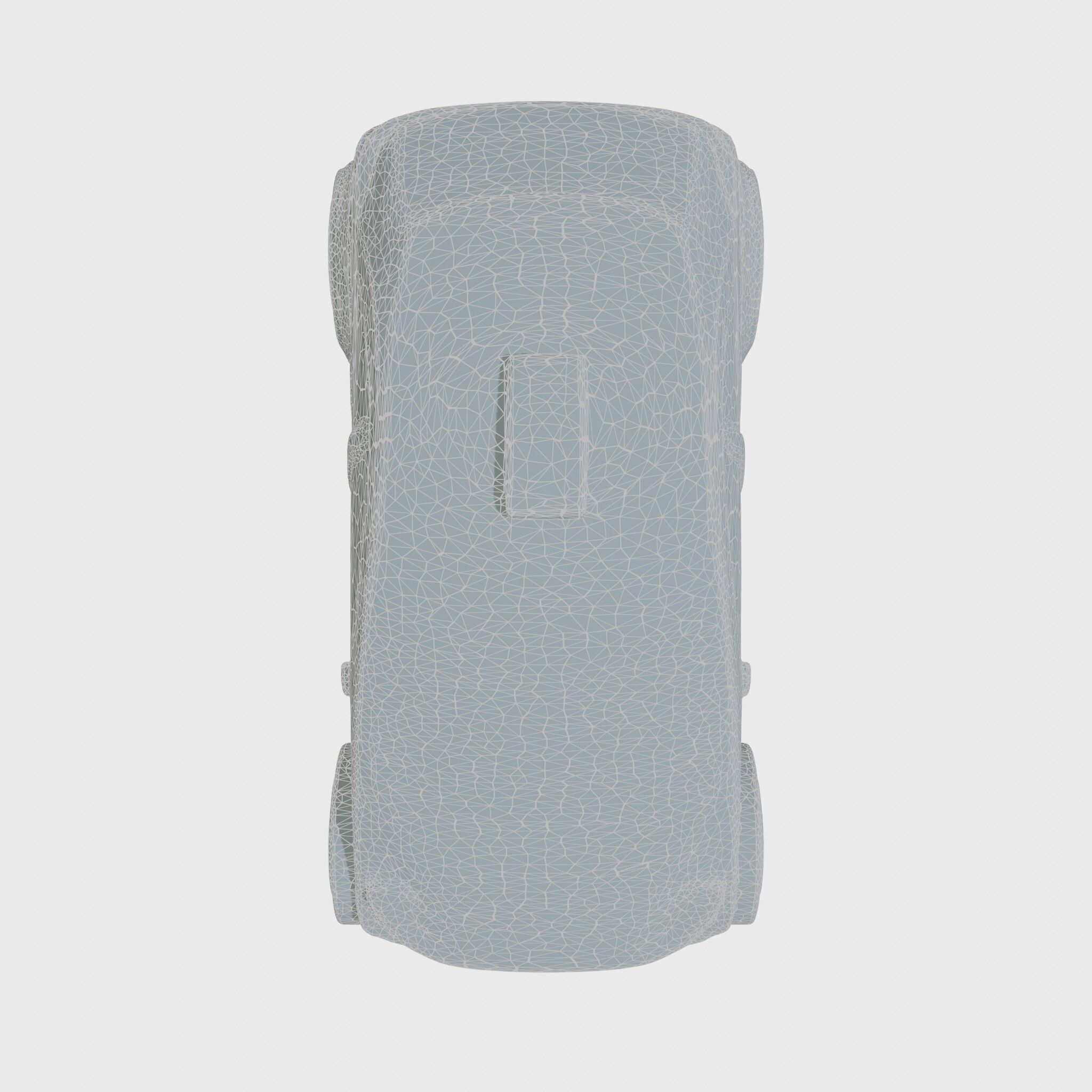 Futuristic Flying Taxi Concept Car Model Low-poly 3D model_25