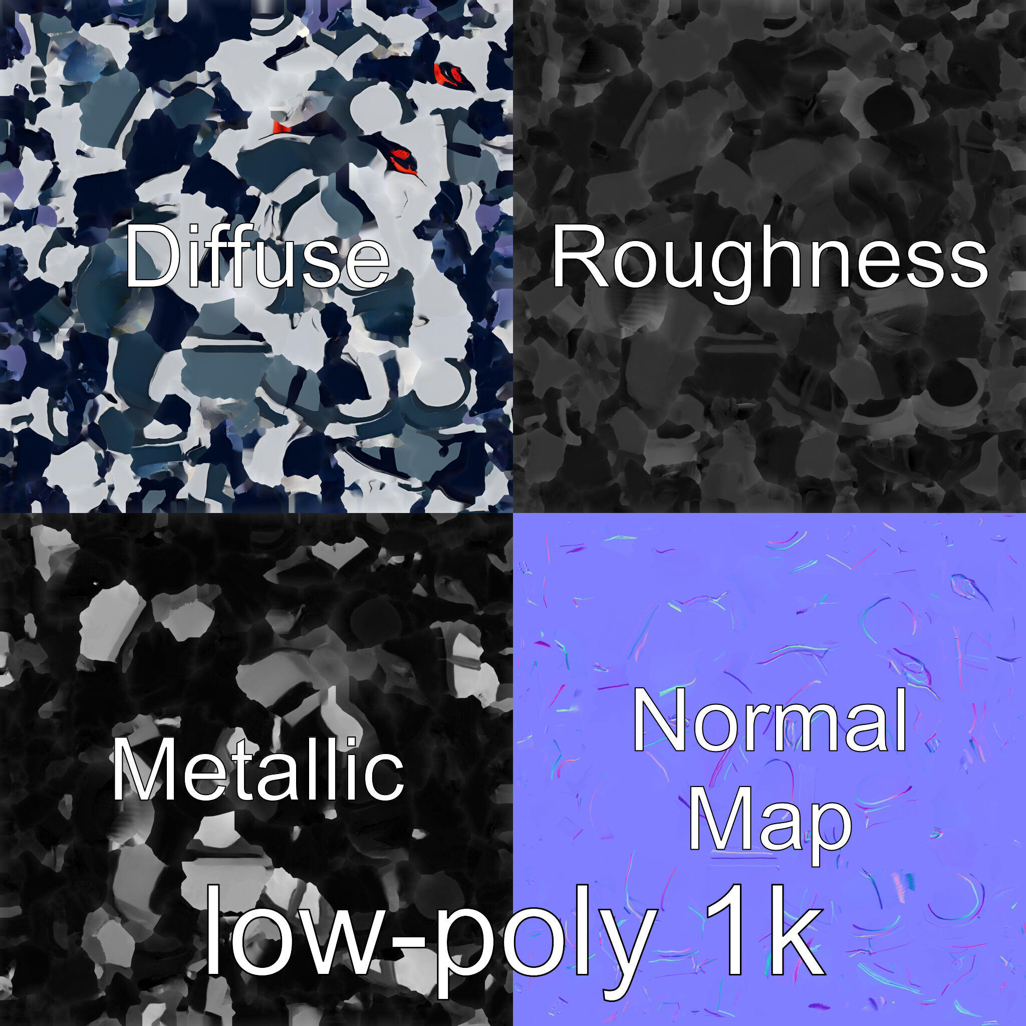 Futuristic Flying Taxi Concept Car Model Low-poly 3D model_26