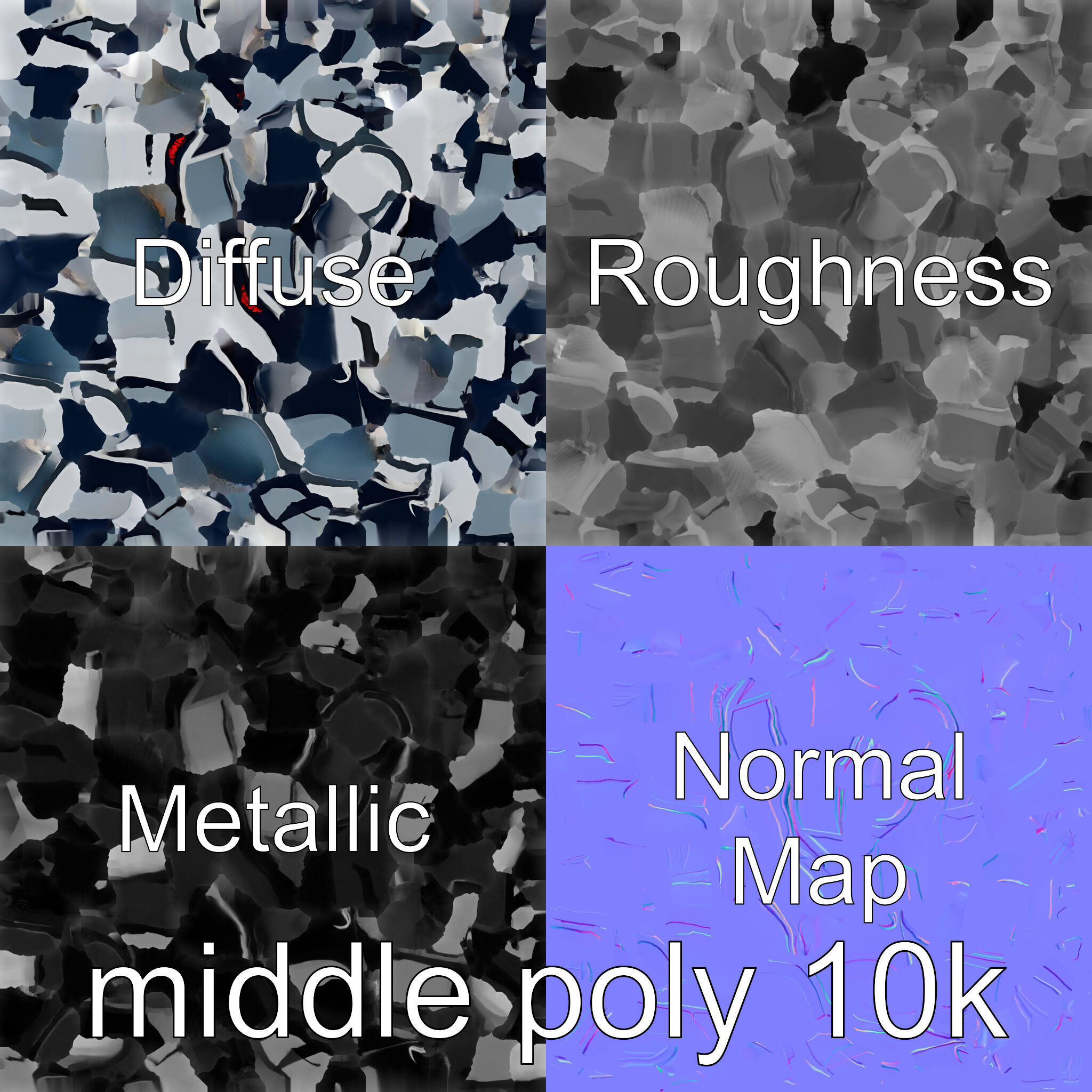 Futuristic Flying Taxi Concept Car Model Low-poly 3D model_28