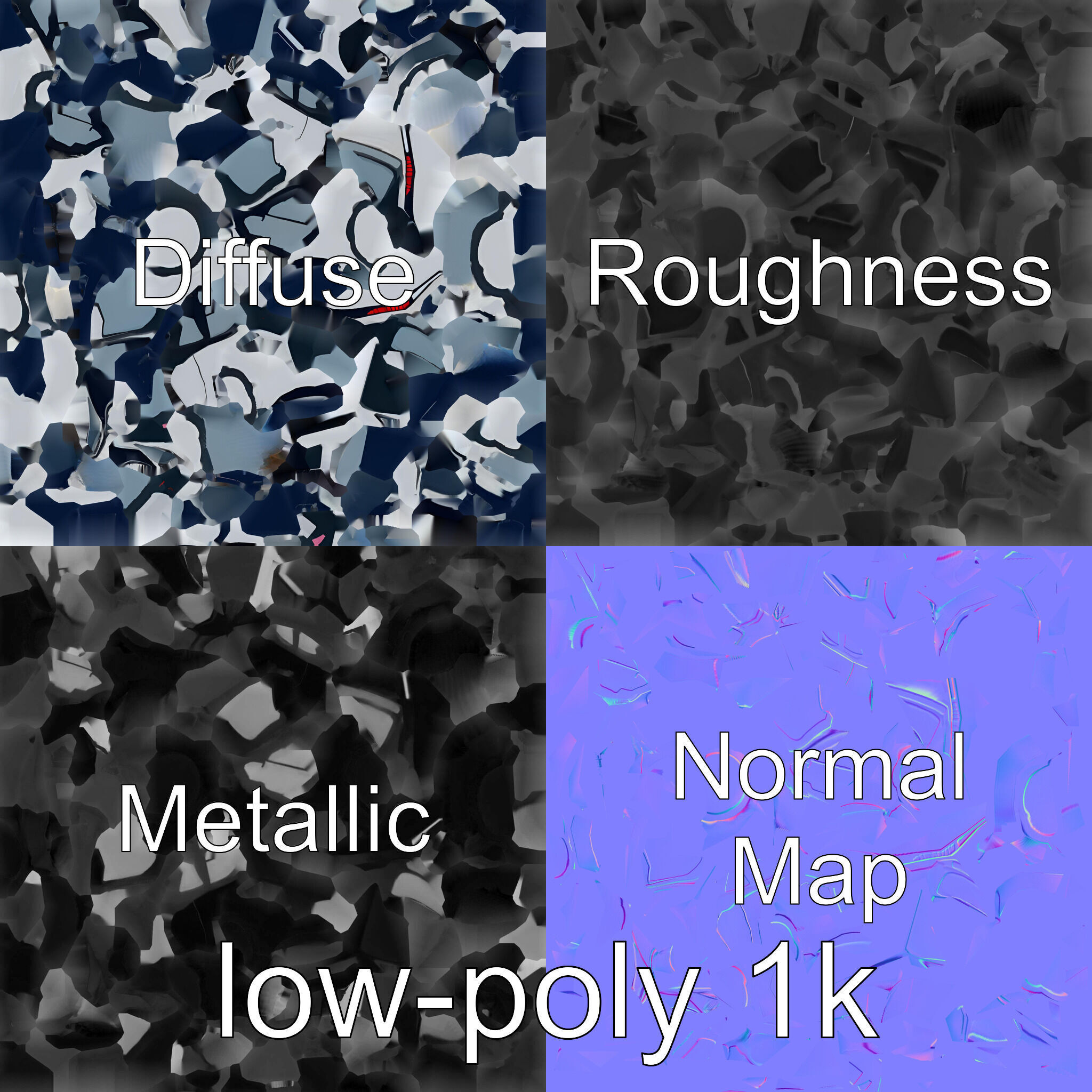 Futuristic Flying Taxi Concept Car Model Low-poly 3D model_1