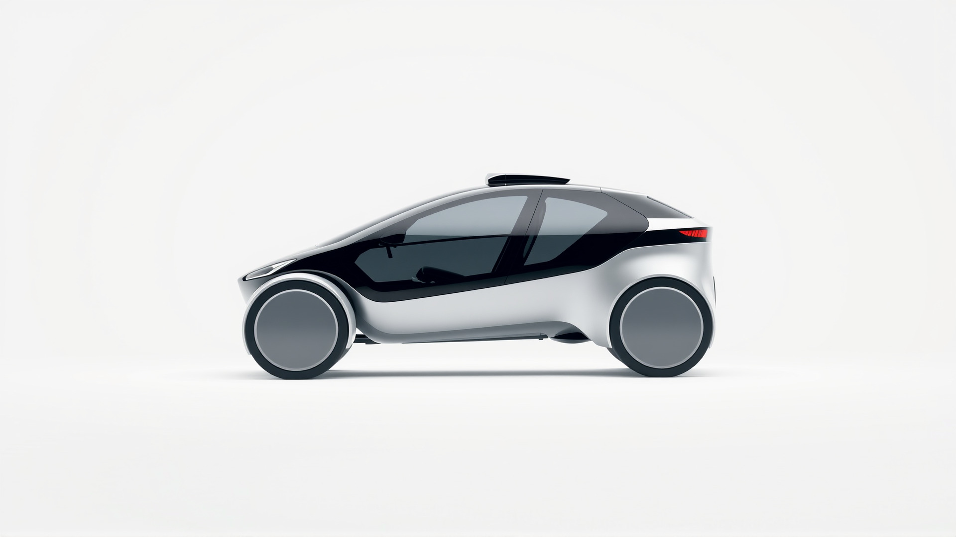 Futuristic Flying Taxi Concept Car Model Low-poly 3D model_3