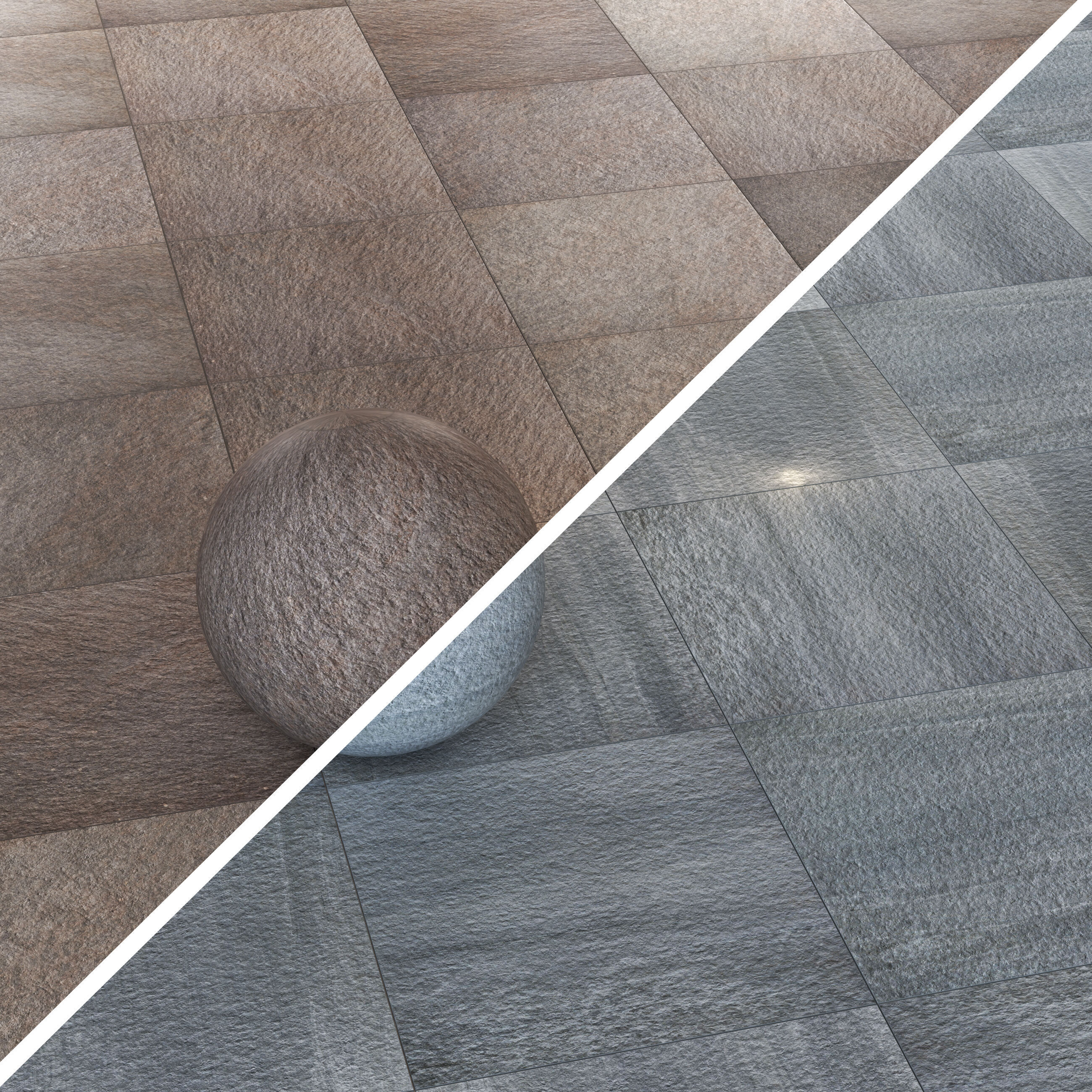 Keope Percorsi Extra Pietra di Tile Textures  - 21 in 1 - PBR  Texture_5