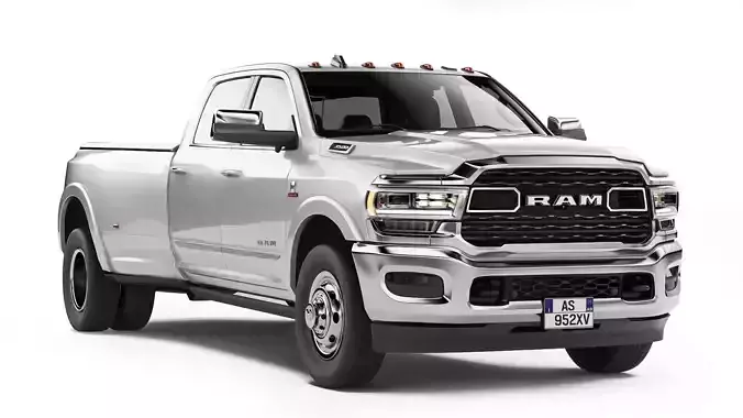 RAM 3500 HD Limited 2019 3D model