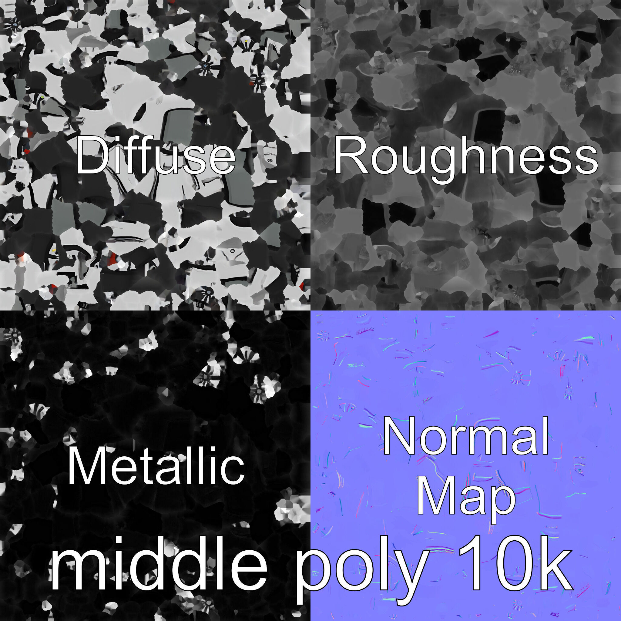 Futuristic Flying Taxi Concept Car Model Low-poly 3D model_29