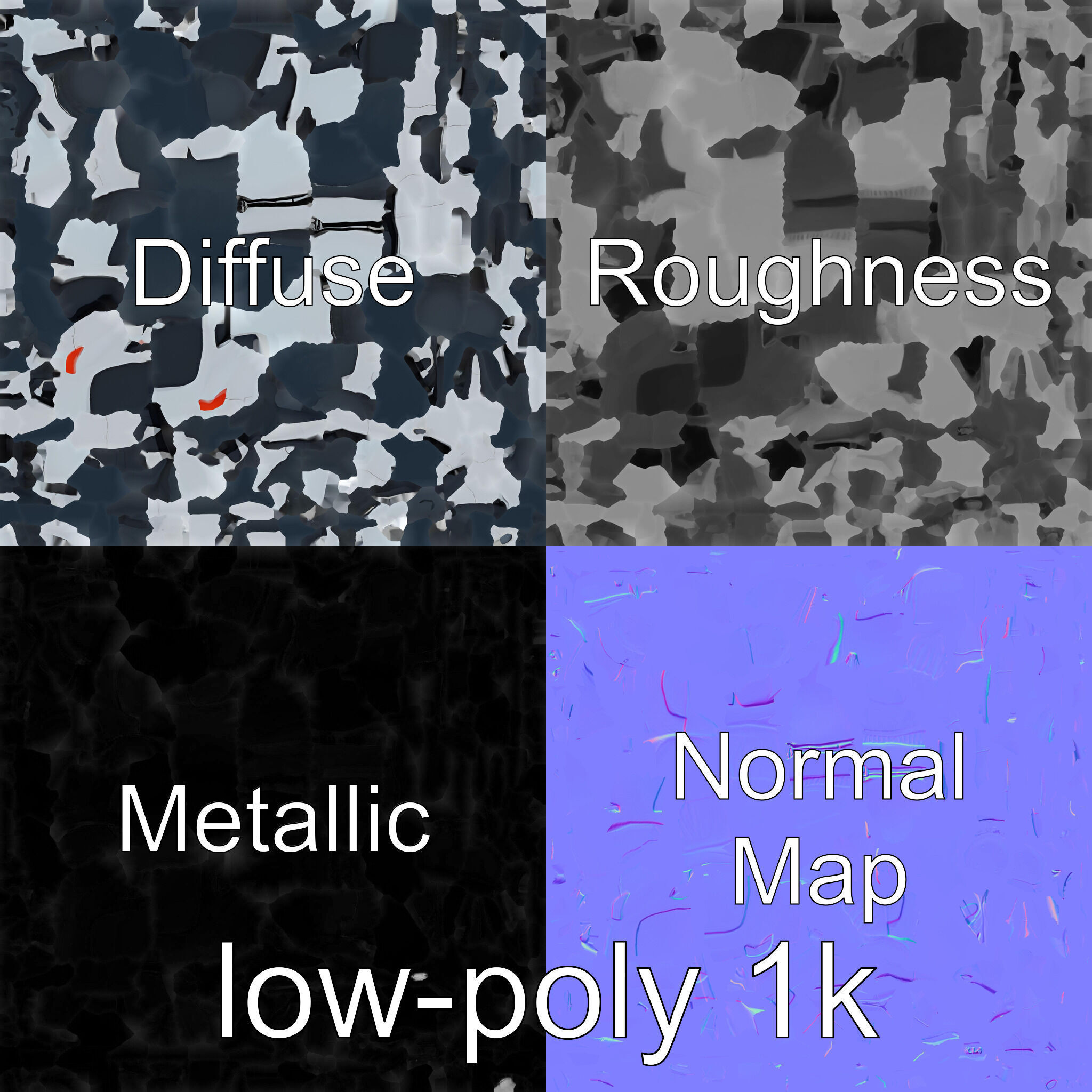 Futuristic Flying Car Taxi Concept Low-poly 3D model_30