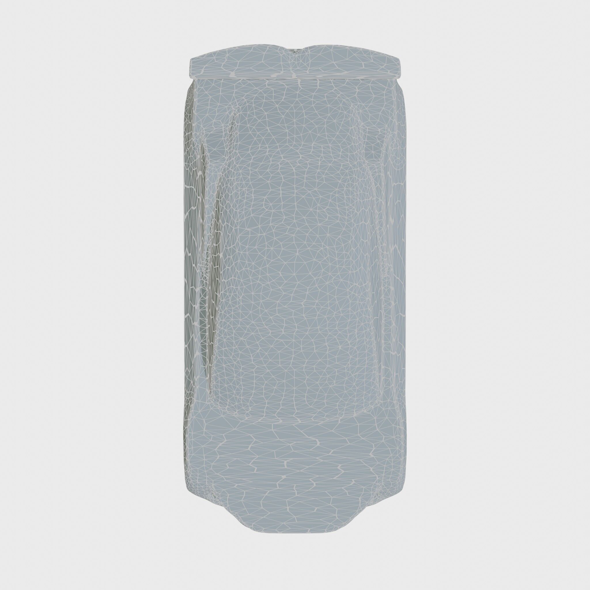 Futuristic Flying Car Taxi Concept Low-poly 3D model_28