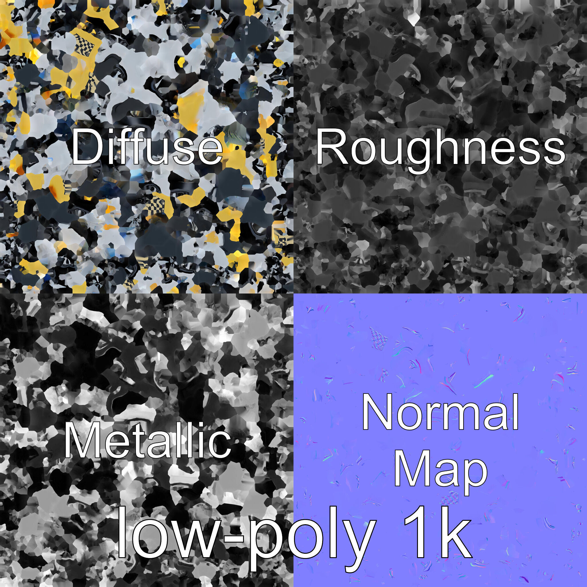 Futuristic Flying Car Taxi Concept Model Low-poly 3D model_30