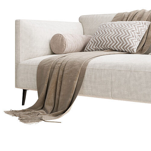 Boconcept Modena Two Seater Sofa 3D model 6