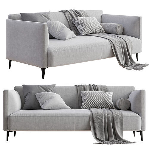 Boconcept Modena Two Seater Sofa 3D model 4