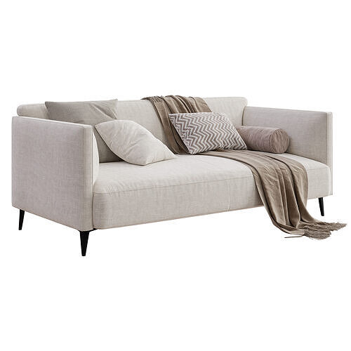 Boconcept Modena Two Seater Sofa 3D model 3