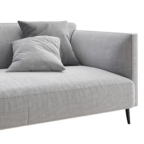 Boconcept Modena Two Seater Sofa 3D model 5