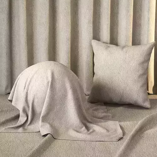 Teddy Fabric Texture 4K - Seamless Texture