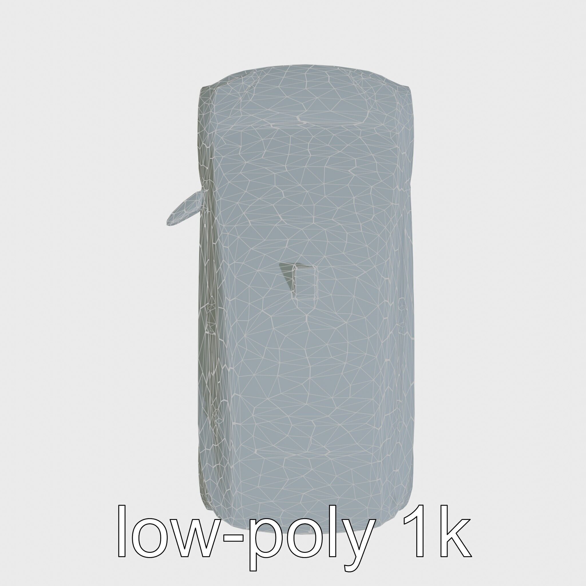 Futuristic Flying Taxi Concept Car 3D Model Low-poly 3D model_26