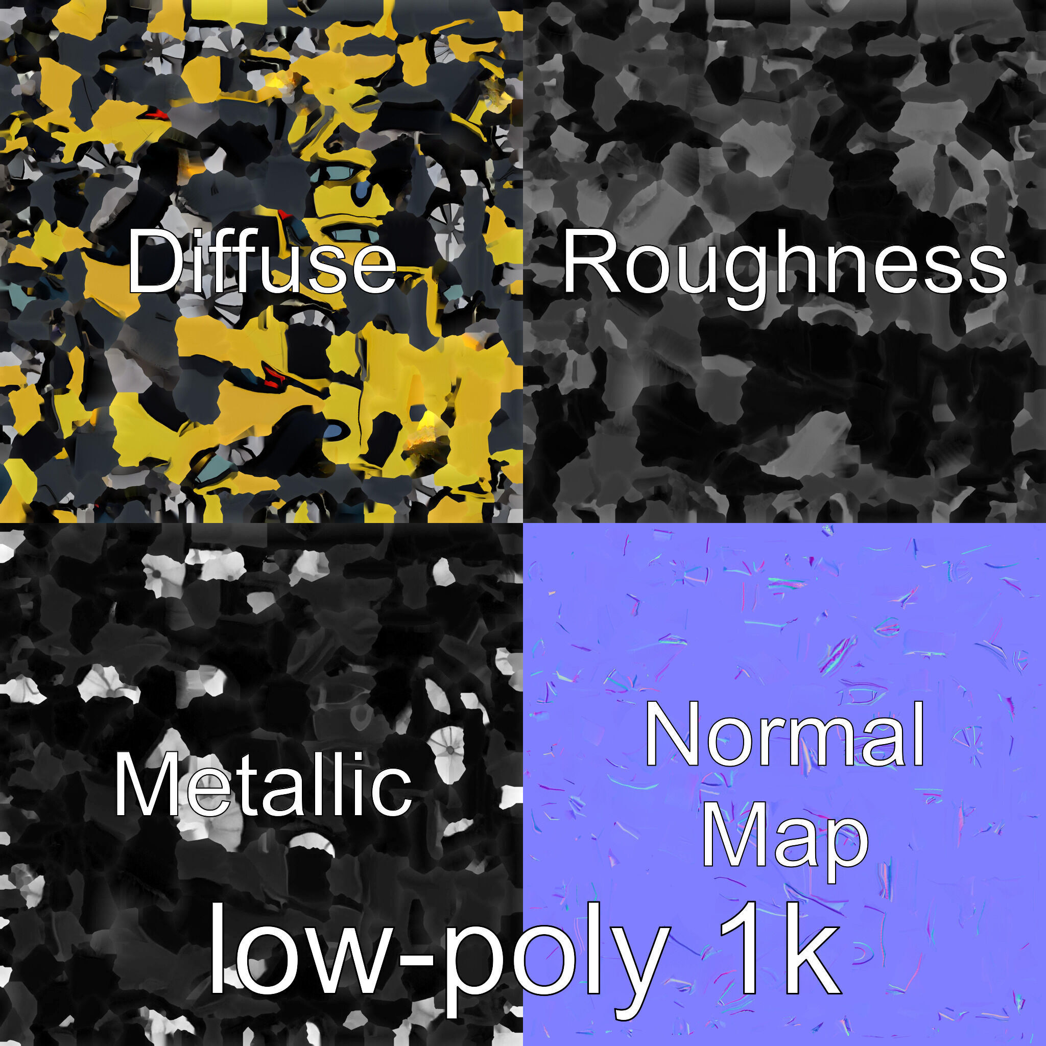 Futuristic Flying Taxi Concept Car 3D Model Low-poly 3D model_29