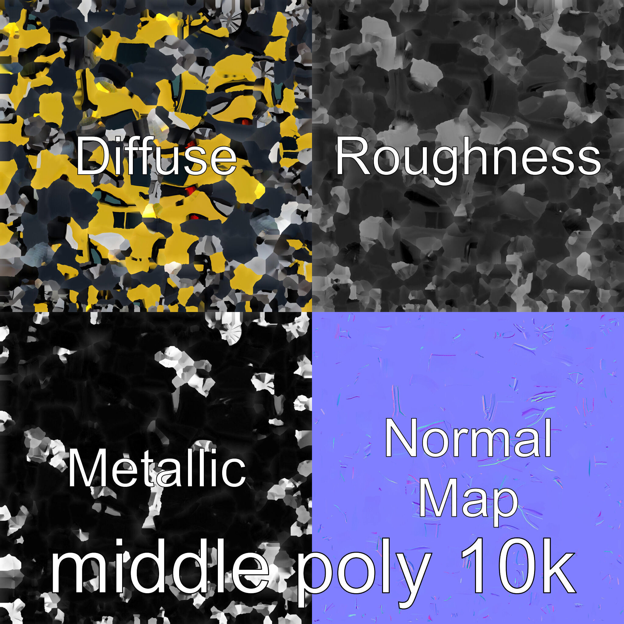 Futuristic Flying Taxi Concept Car 3D Model Low-poly 3D model_22