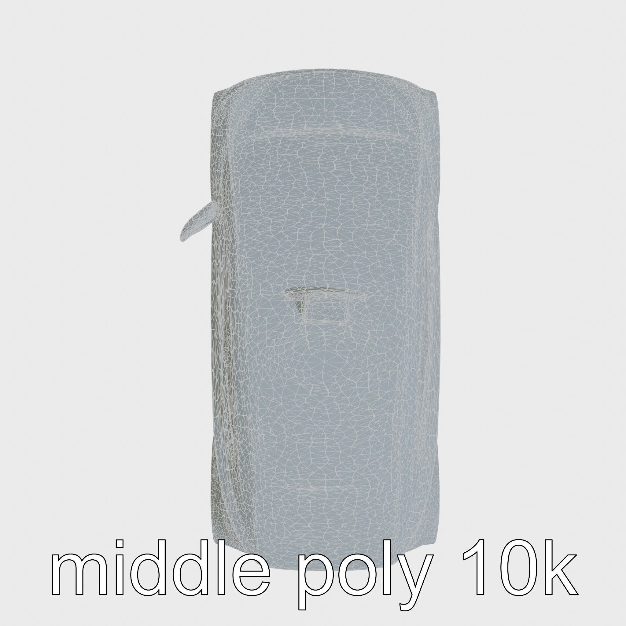 Futuristic Flying Taxi Concept Car 3D Model Low-poly 3D model_28