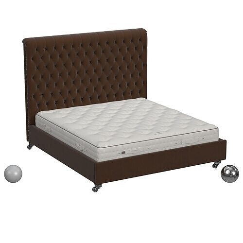 Emilia Grand Bed  And So To Bed 3D model