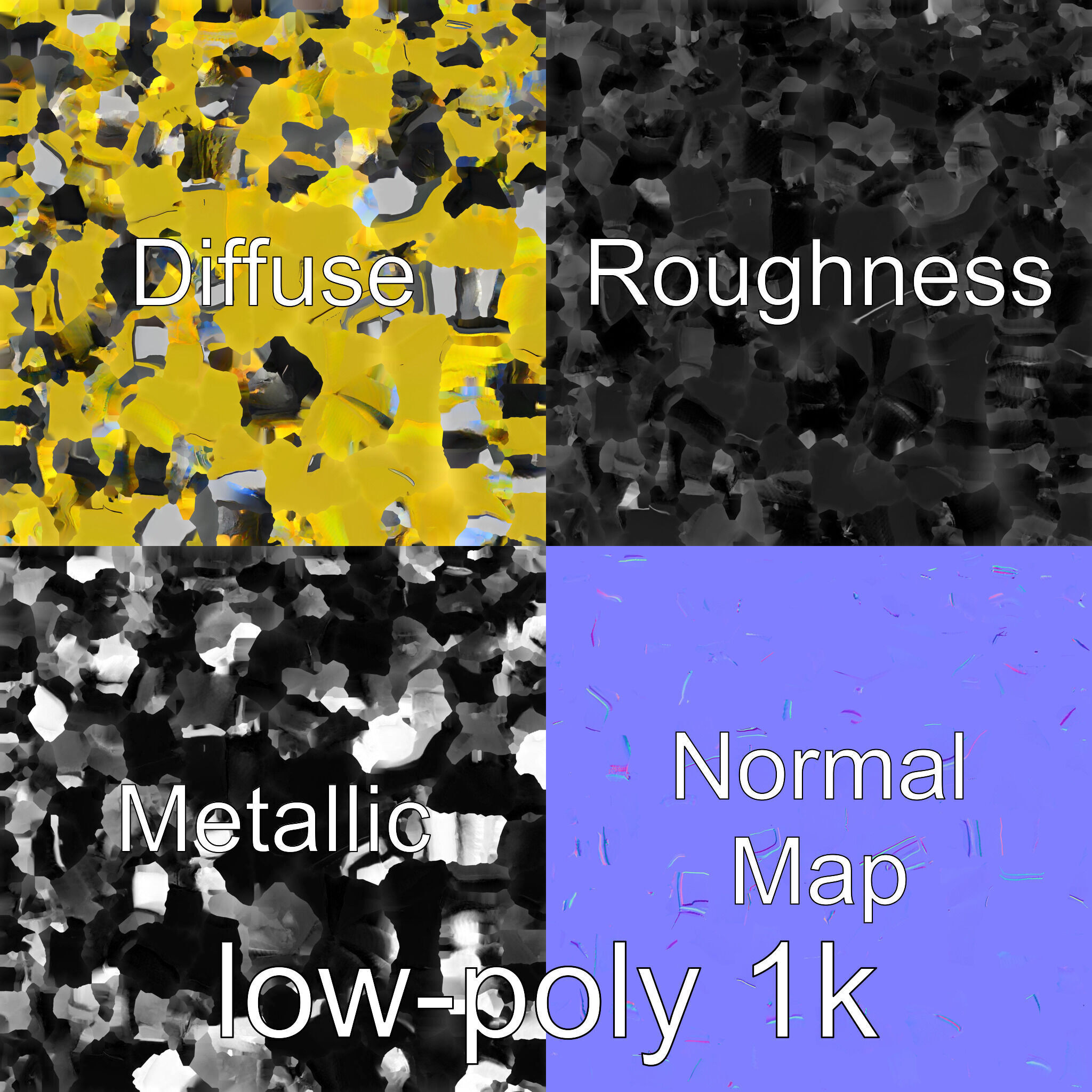 Futuristic Flying Taxi Concept Car Model Low-poly 3D model_29