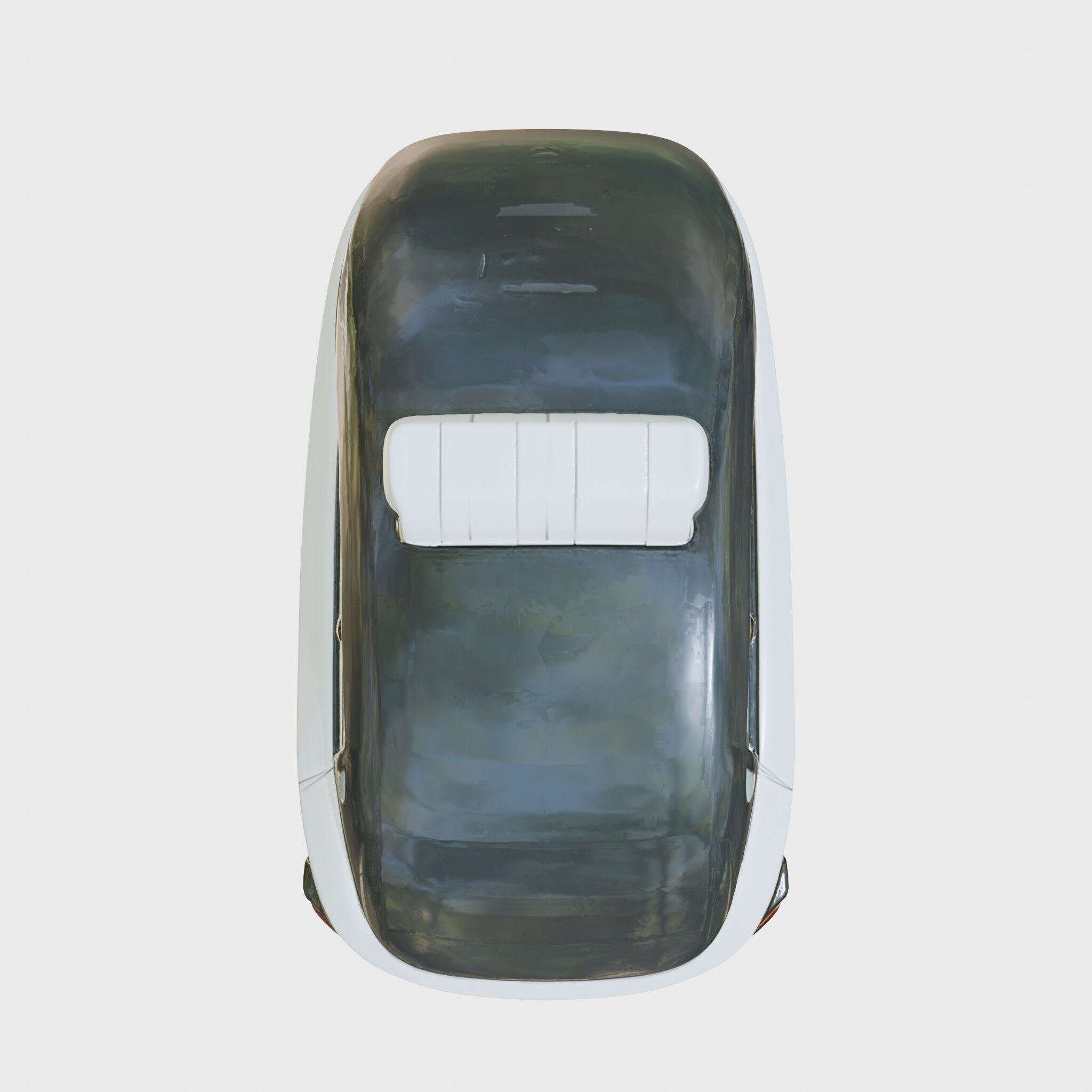 Futuristic Flying Taxi Concept Vehicle Design Low-poly 3D model_24