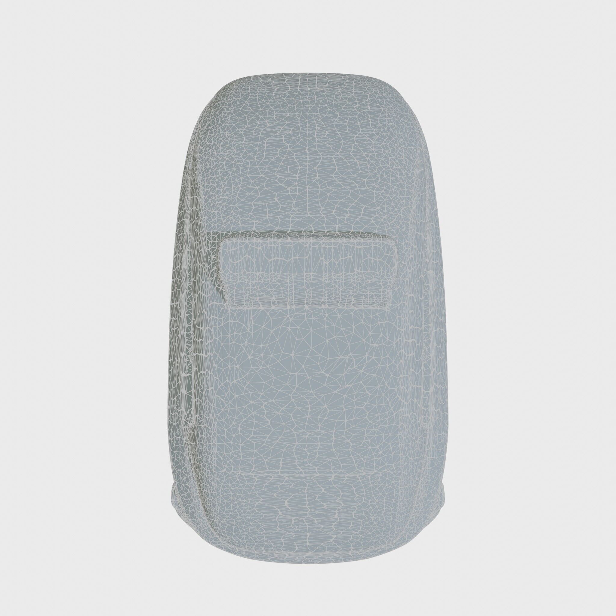 Futuristic Flying Taxi Concept Vehicle Design Low-poly 3D model_23