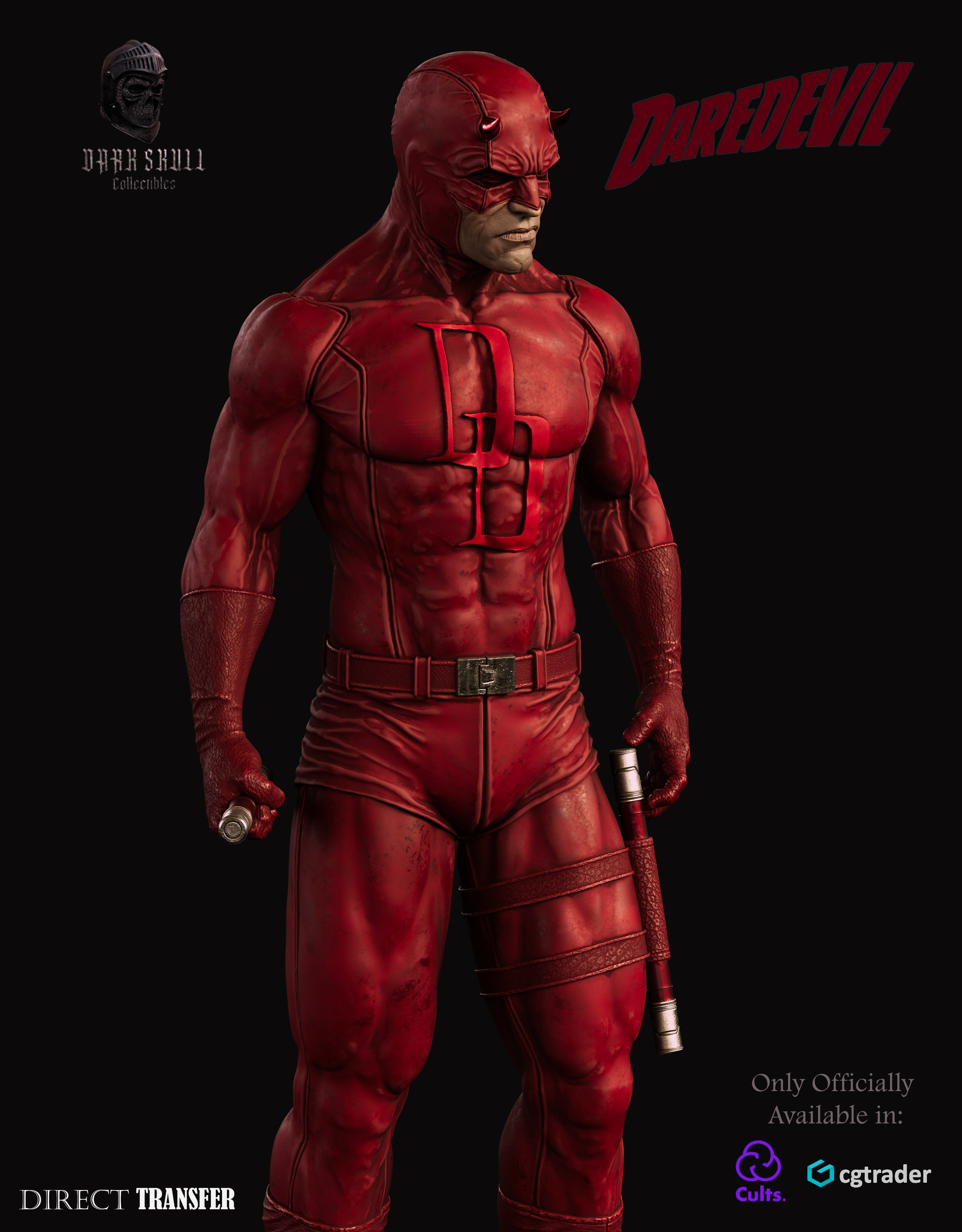 DAREDEVIL 3D print model_1