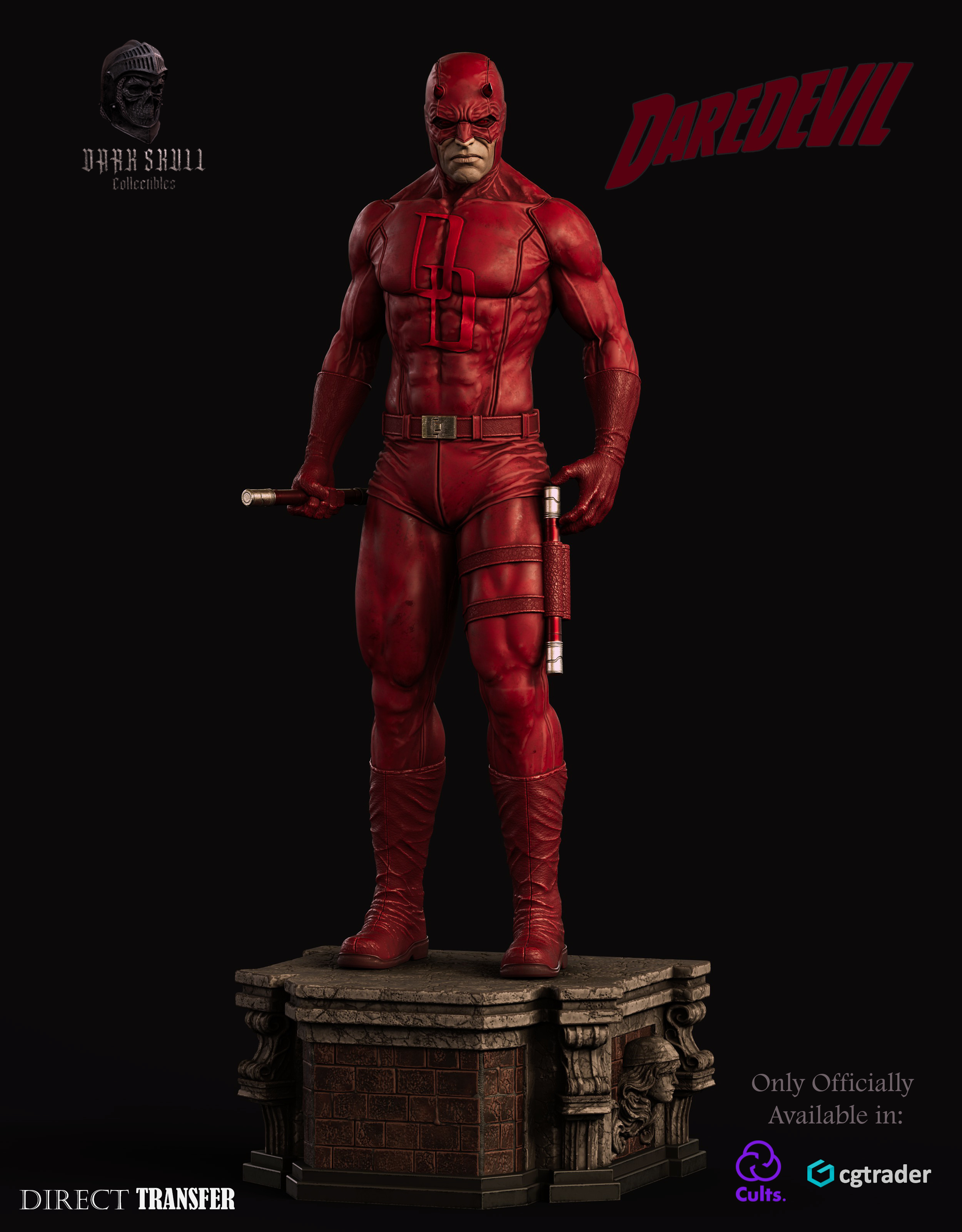 DAREDEVIL 3D print model_3
