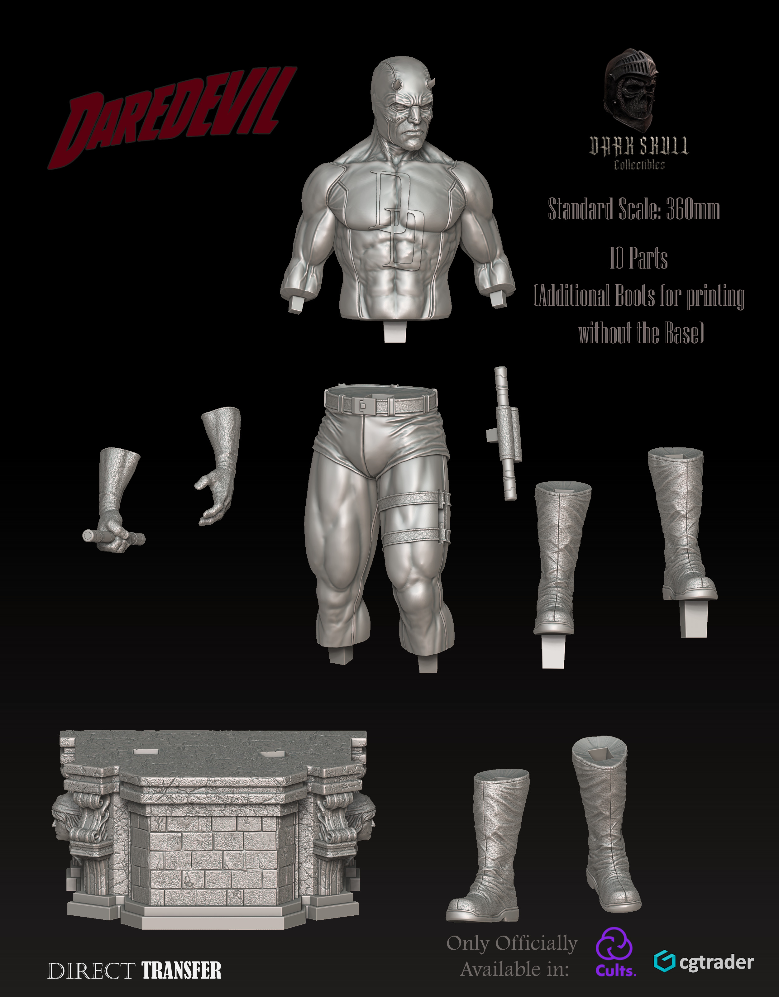 DAREDEVIL 3D print model_10