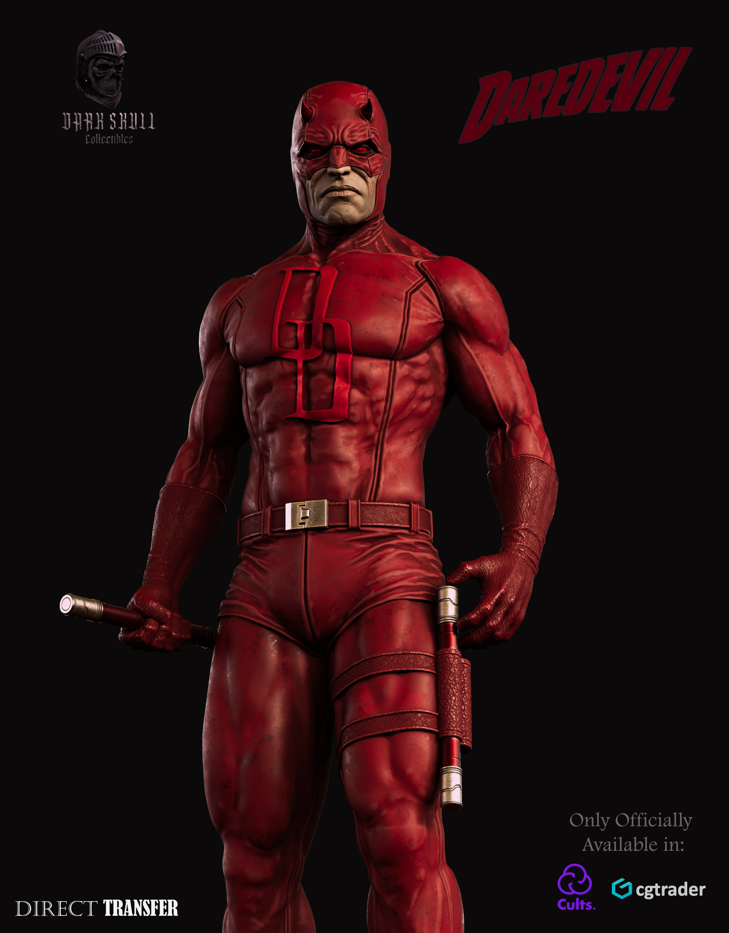 DAREDEVIL 3D print model_2