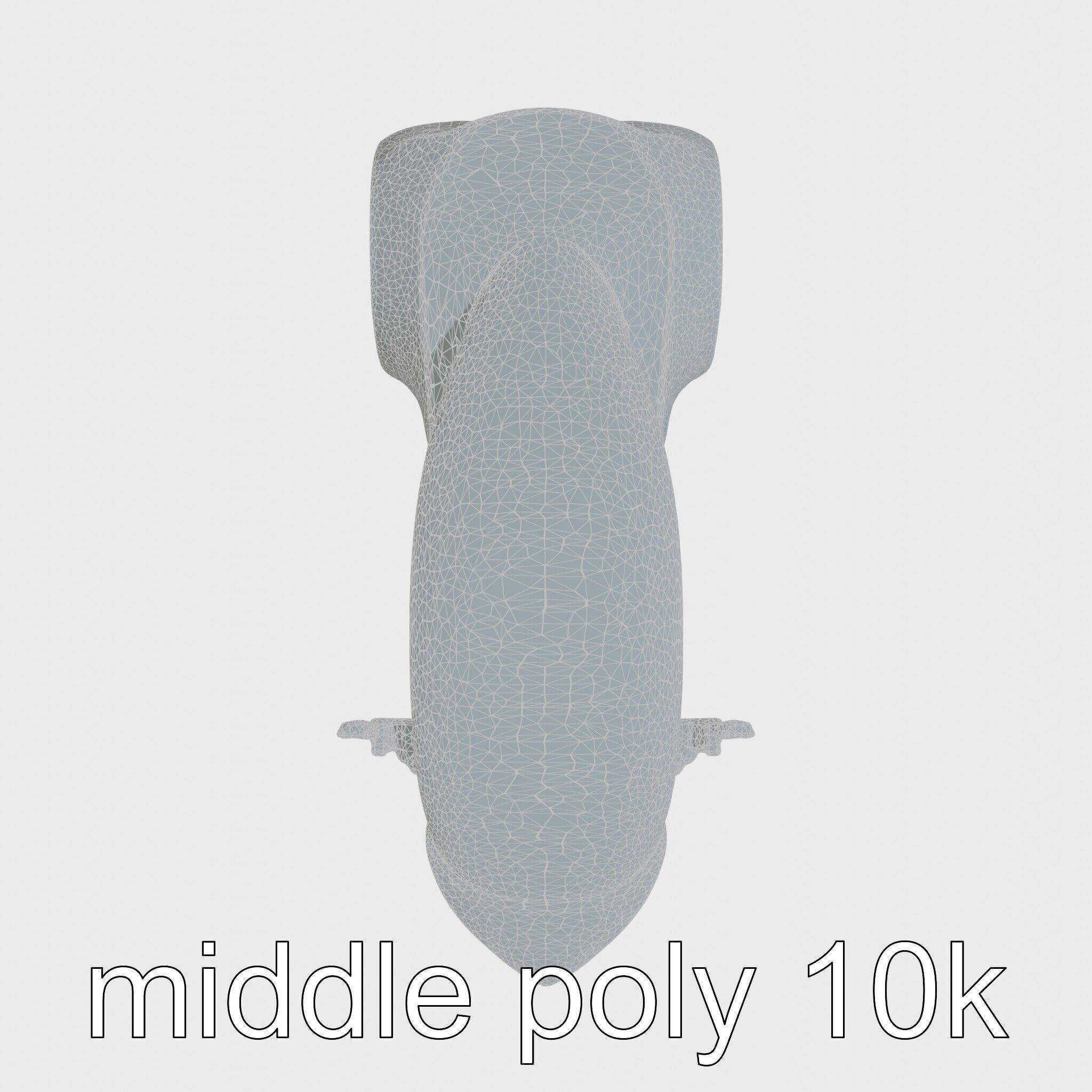 Futuristic Flying Concept Taxi Design Low-poly 3D model_25