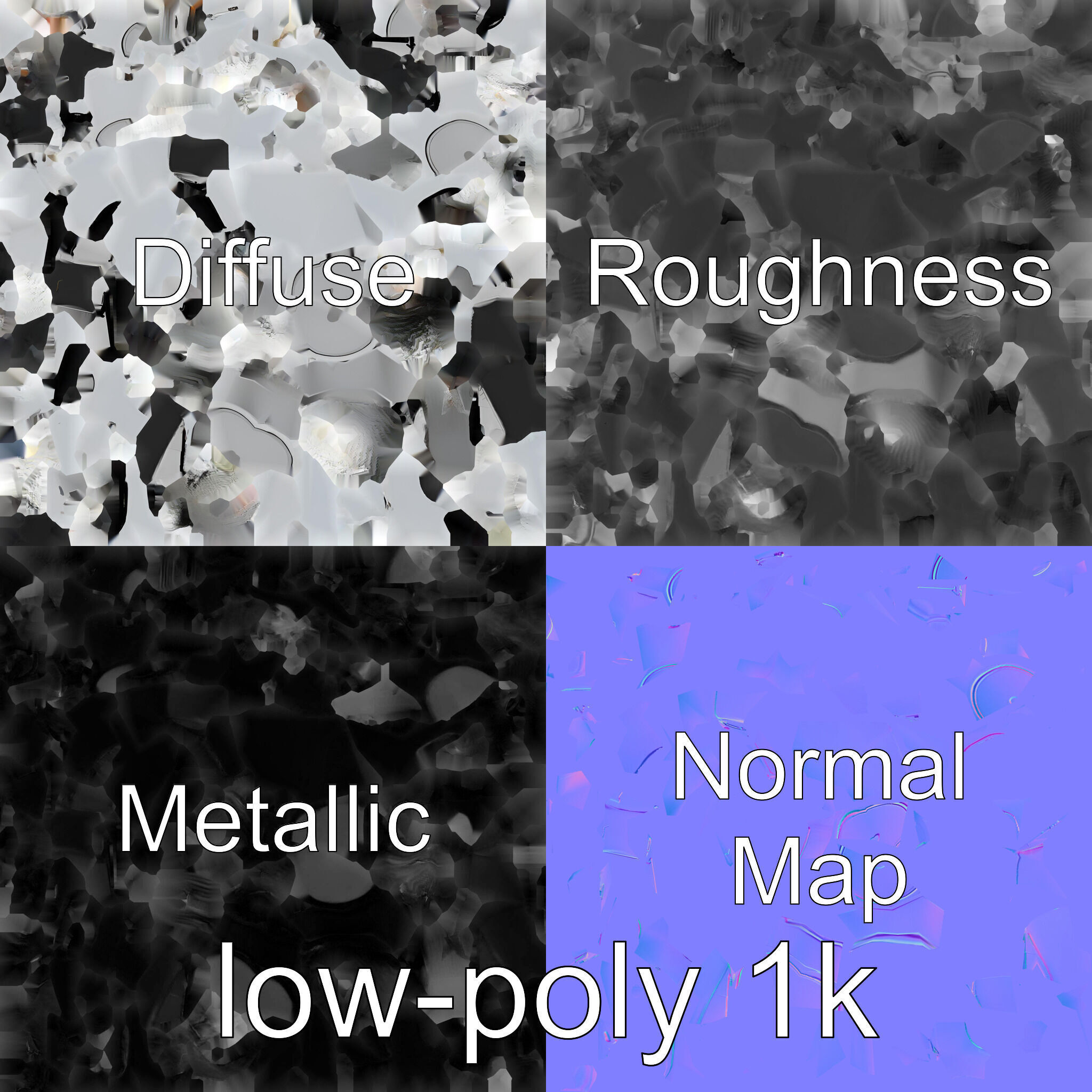 Futuristic Flying Concept Taxi Design Low-poly 3D model_1