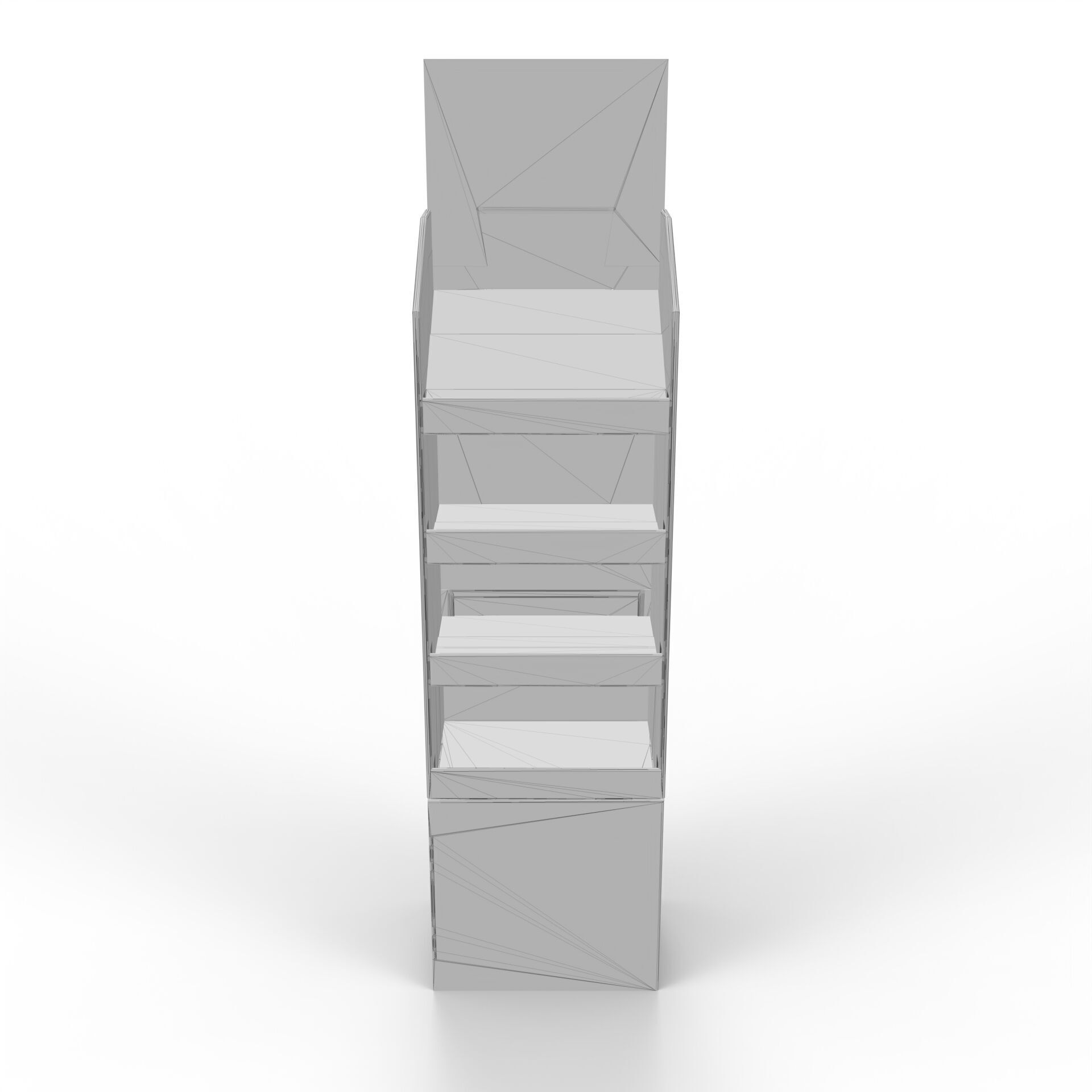 Point of Sale Cardboard Display Stand Texture_4