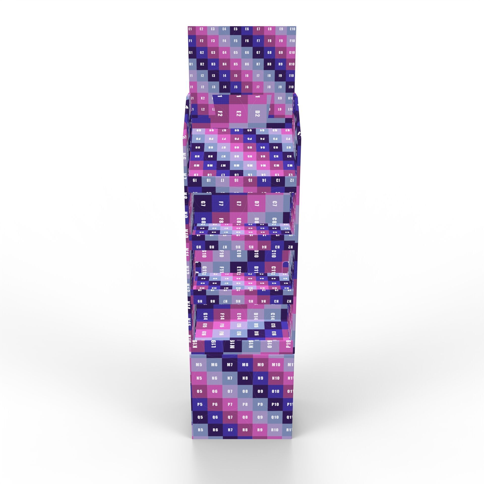 Point of Sale Cardboard Display Stand Texture_7