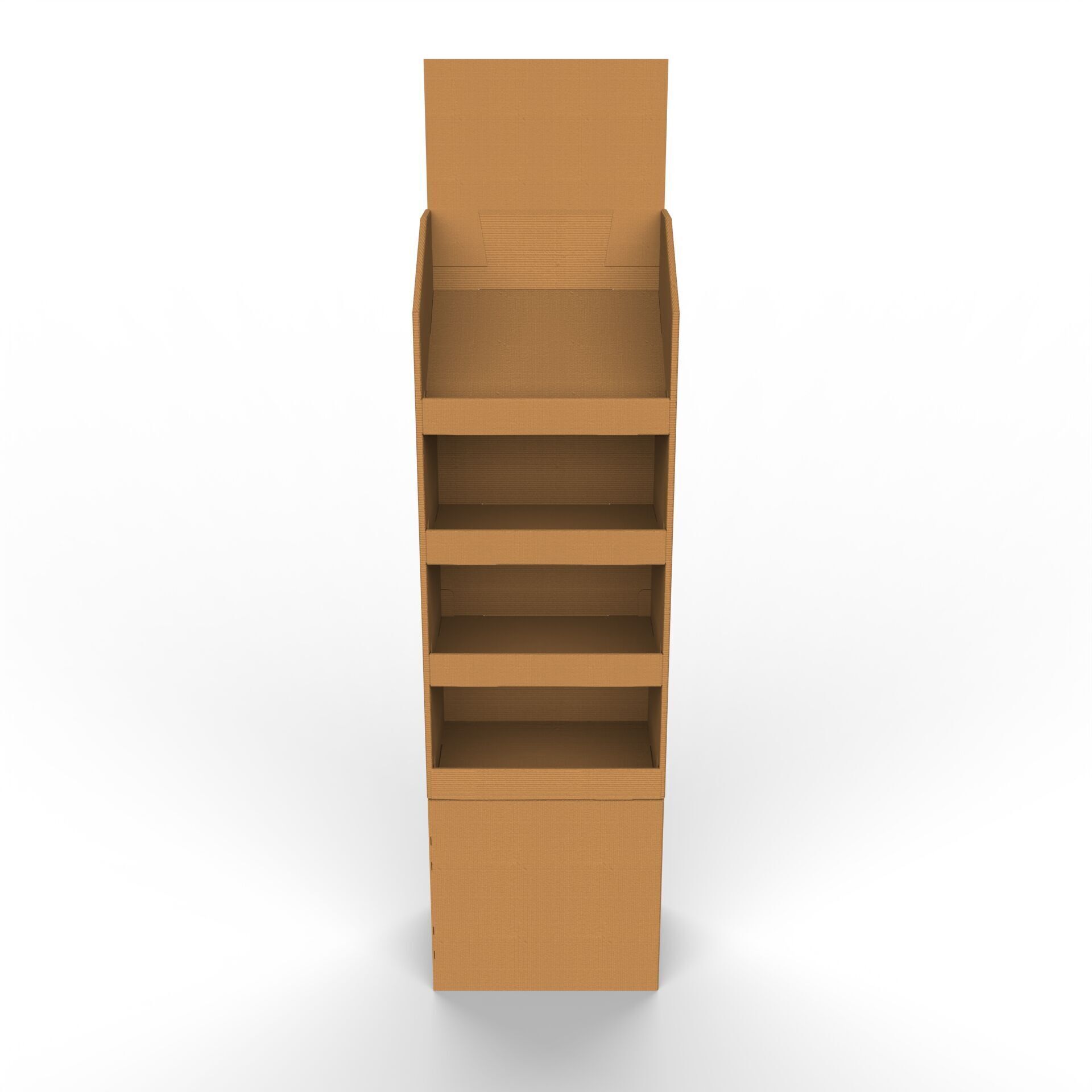 Point of Sale Cardboard Display Stand Texture_1