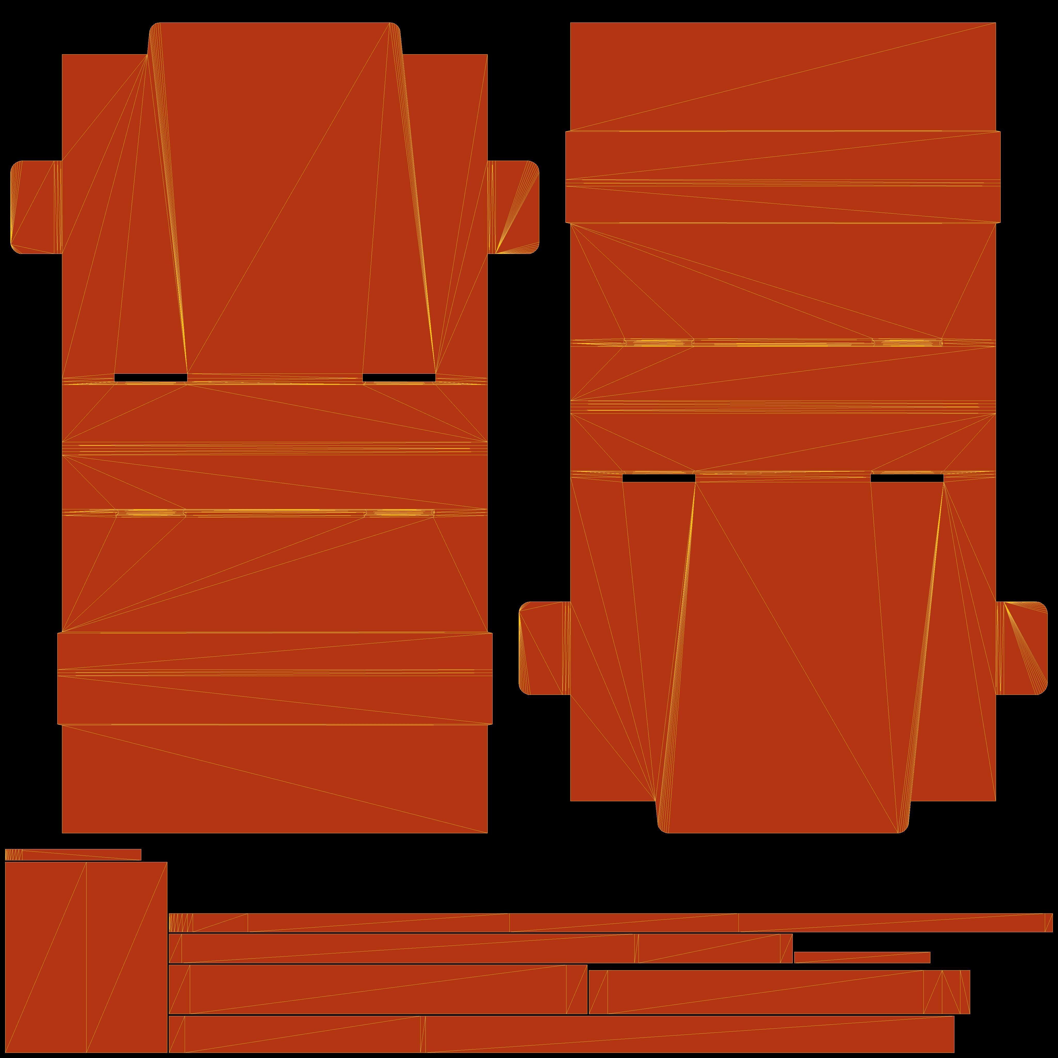 Point of Sale Cardboard Display Stand Texture_10