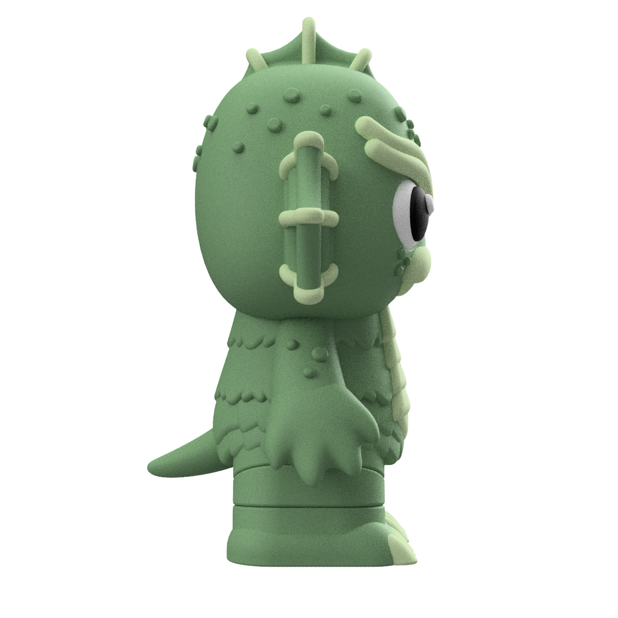 Cute Cryptid Lil Swamp Monster 3D Printable Figure Collectible 3D print model_3