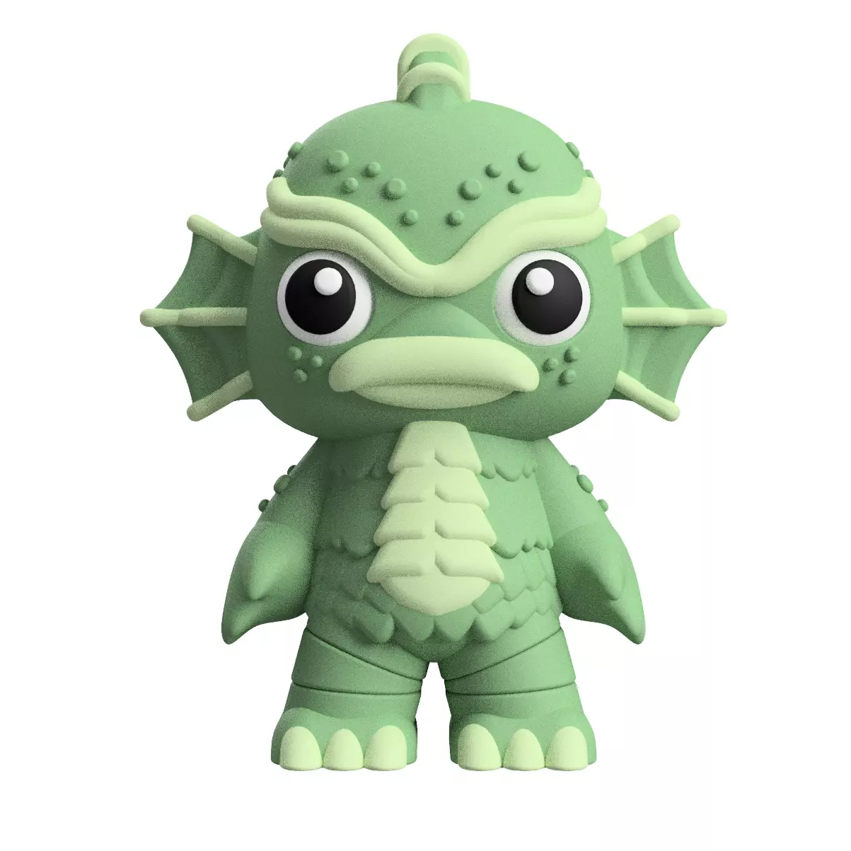 Cute Cryptid Lil Swamp Monster 3D Printable Figure Collectible 3D print model_0
